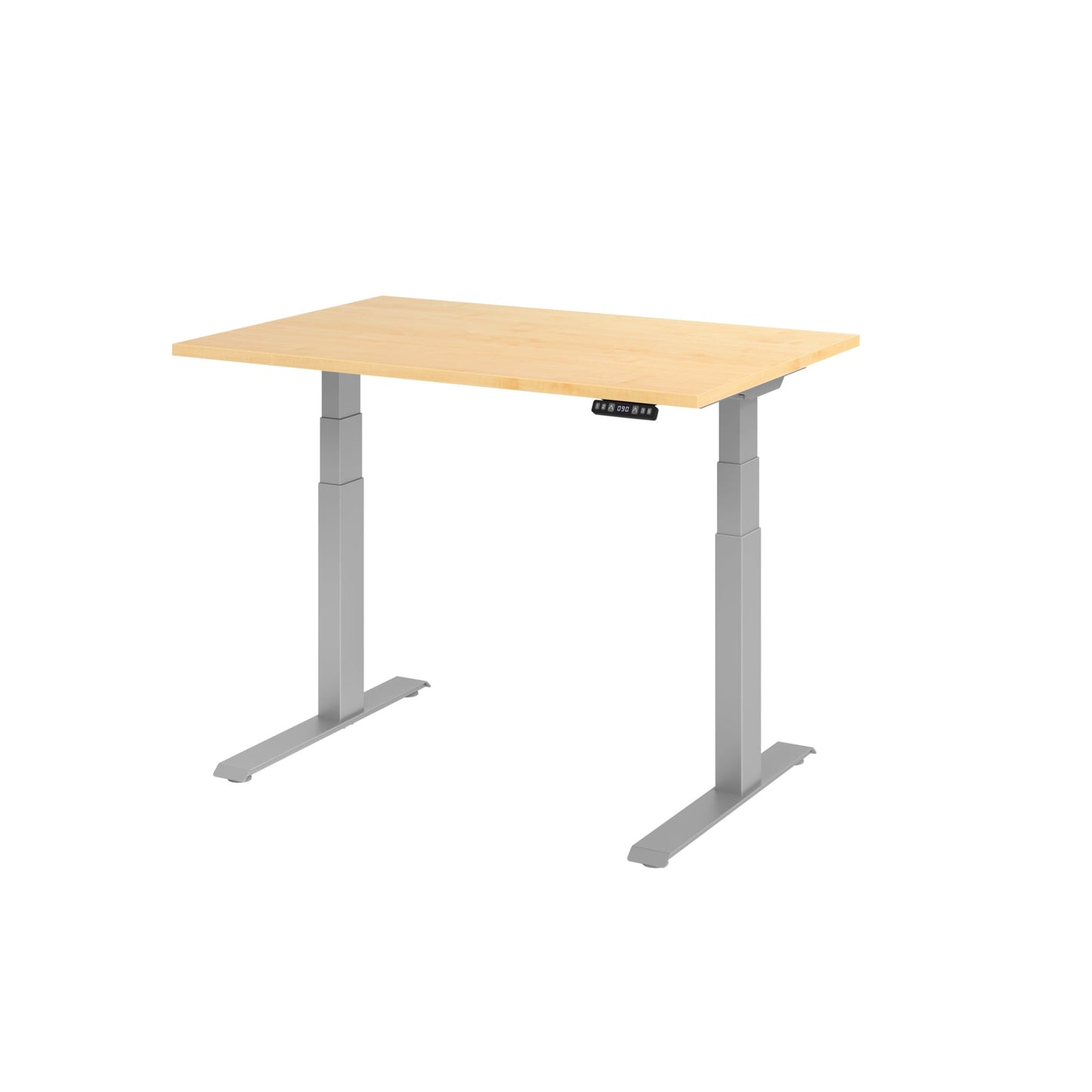 Hammerbacher Schreibtisch Basic Maße: 1.200 x 640 x 1.290 x 800 mm (B x H x T) Spanplatte ahorn