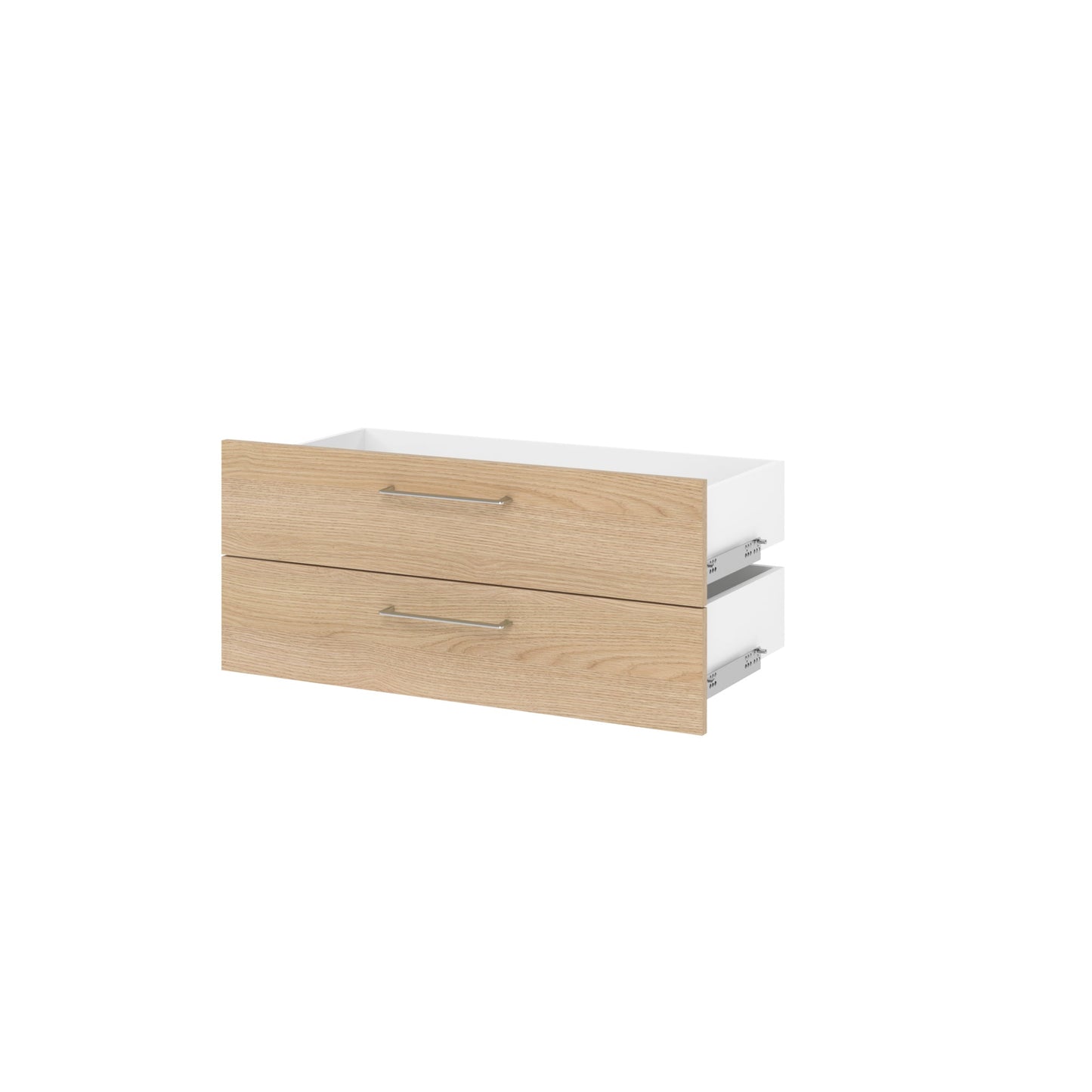 Hammerbacher Schublade Regal V9 Advanced 796 x 173 mm (B x H) Spanplatten, folienummantelt eiche 2 St./Pack.