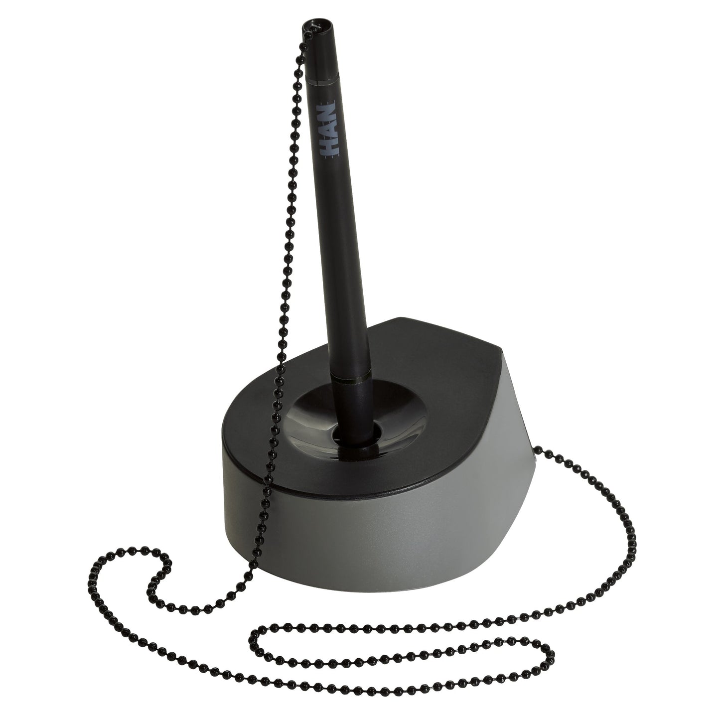 HAN Kugelschreiberständer SALSA 6,8 x 14,8 x 9 cm (B x H x T) schwarz Polystyrol dunkelgrau/schwarz