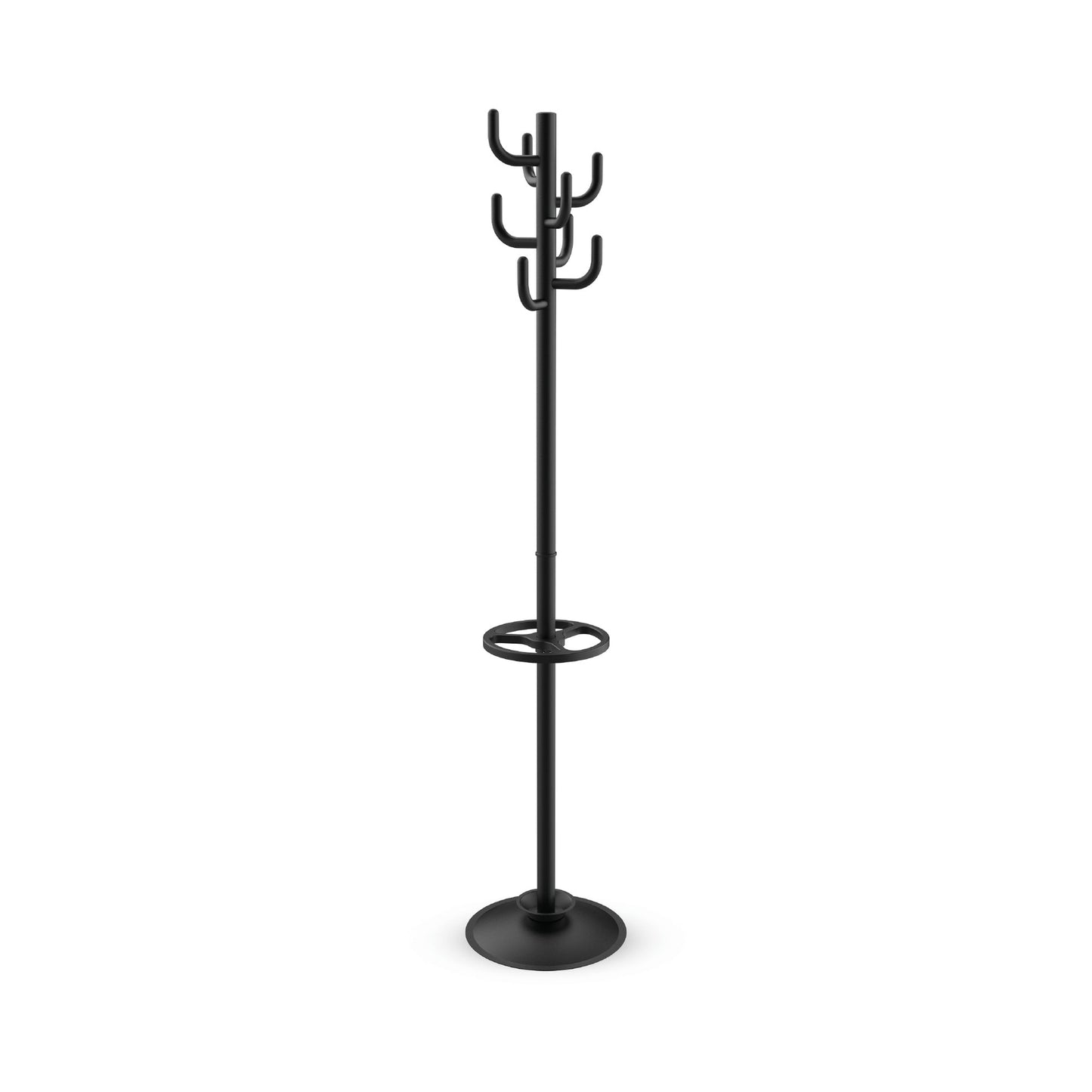 MAUL Garderobenständer MAULpolaris 36,5 x 177 cm (Ø x H) schwarz