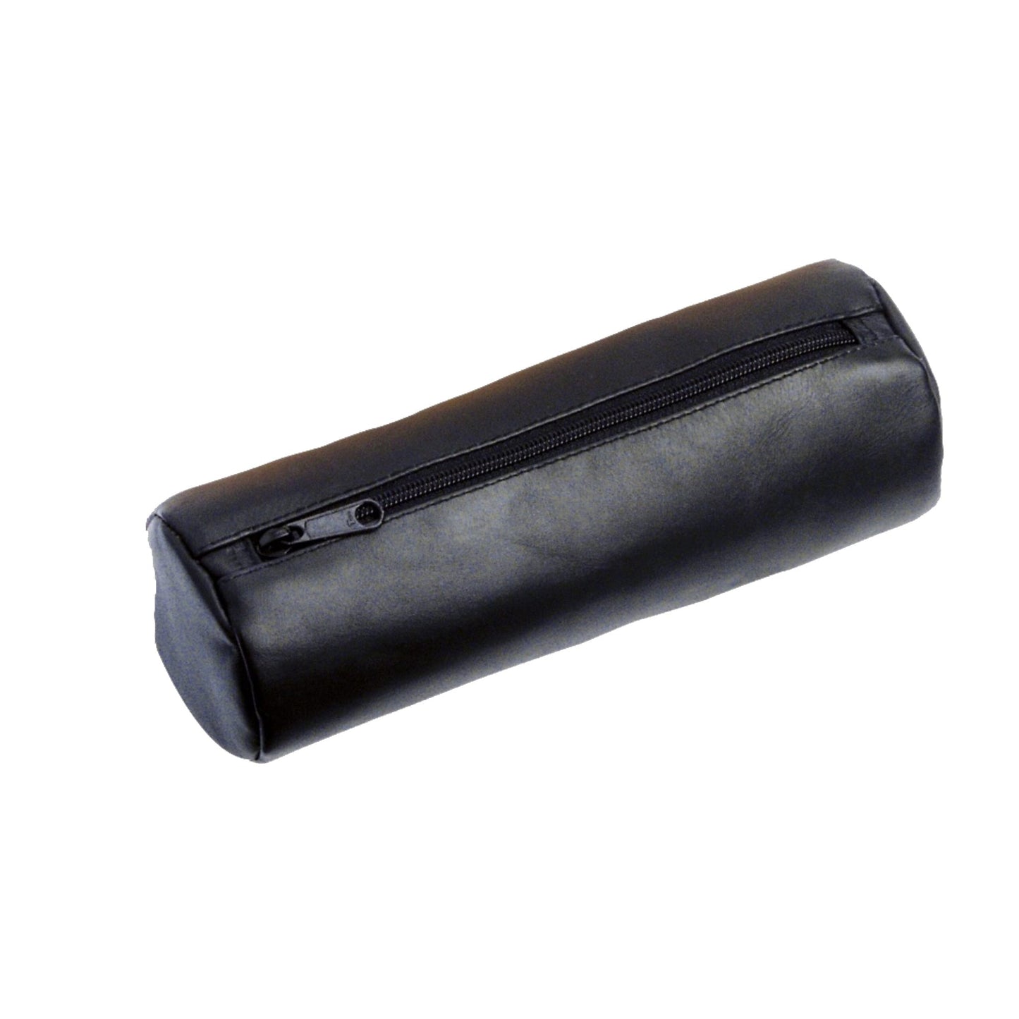 Alassio® Stifterolle XXL 9 x 22 cm (Ø x L) Reißverschluss Leder schwarz
