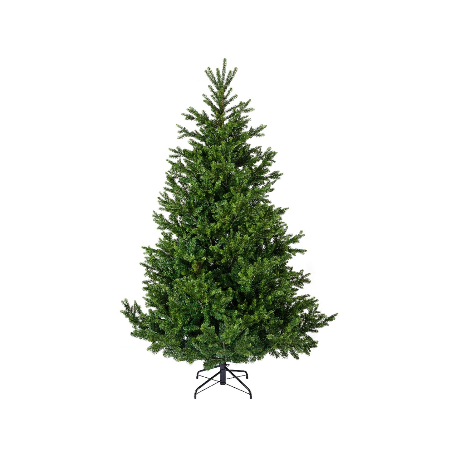 EVERLANDS Weihnachtsbaum Nordmann Tanne 130 x 180 cm (Ø x H) 42 Zweige 2.599 Spitzen 8kg Polyethylen/PVC