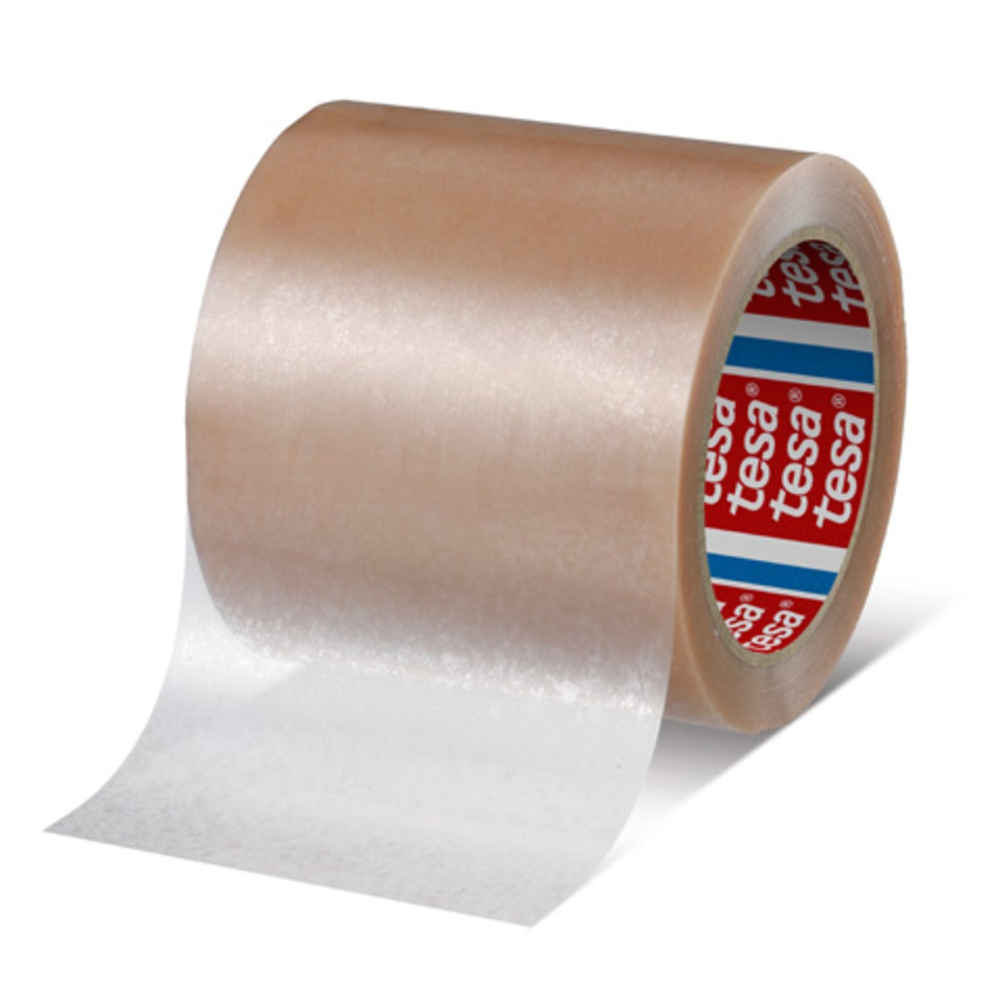tesa® Klebefilm 04104 100 mm x 66 m (B x L) einseitig klebend mit Lösungsmittel PVC transparent