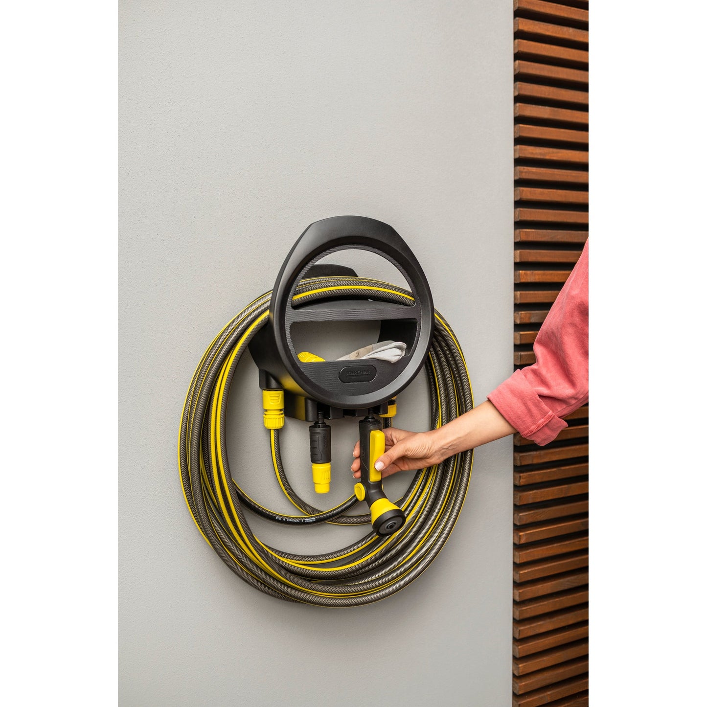 Kärcher Zubehör Wasserschlauch Plus Schlauchhalter bis 35 m (1/2"), bis 25 m (5/8"), bis 20 m (3/4")