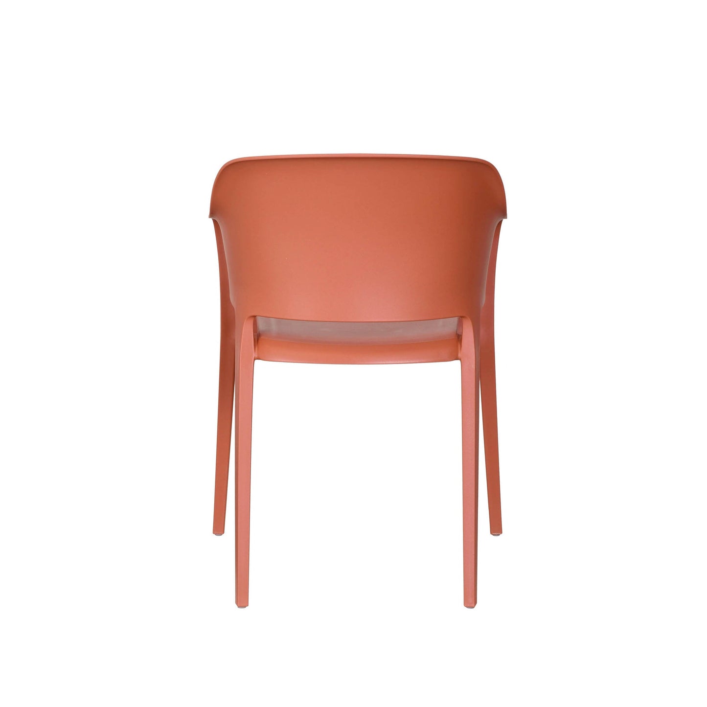 BEST Gartenstuhl Giethoorn 77,5 x 54,5 x 55 cm (B x H x T) Polypropylen terracotta 4 St./Pack.