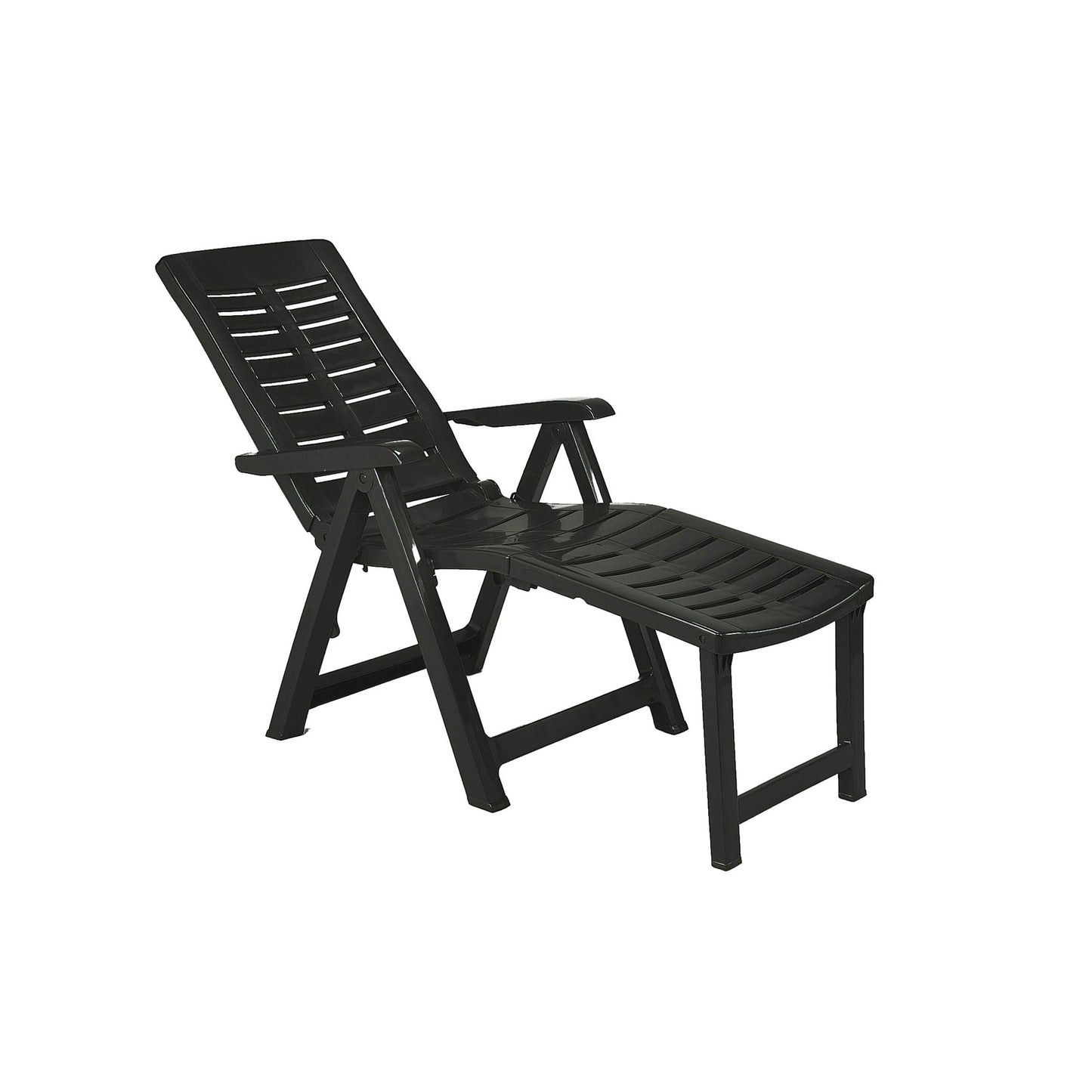 BEST Gartenstuhl Rinti 60 x 109 x 108 cm (B x H x T) Polypropylen anthrazit