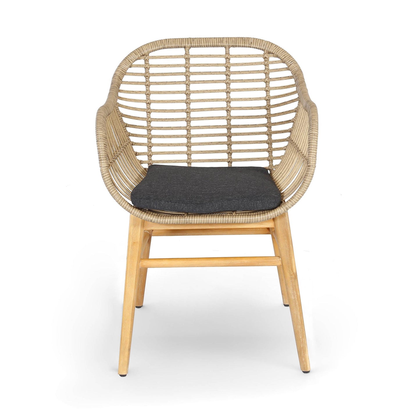 BEST Gartenstuhl Lecce Schalensitz 59,5 x 83,5 x 60 cm (B x H x T) 2 St./Pack.