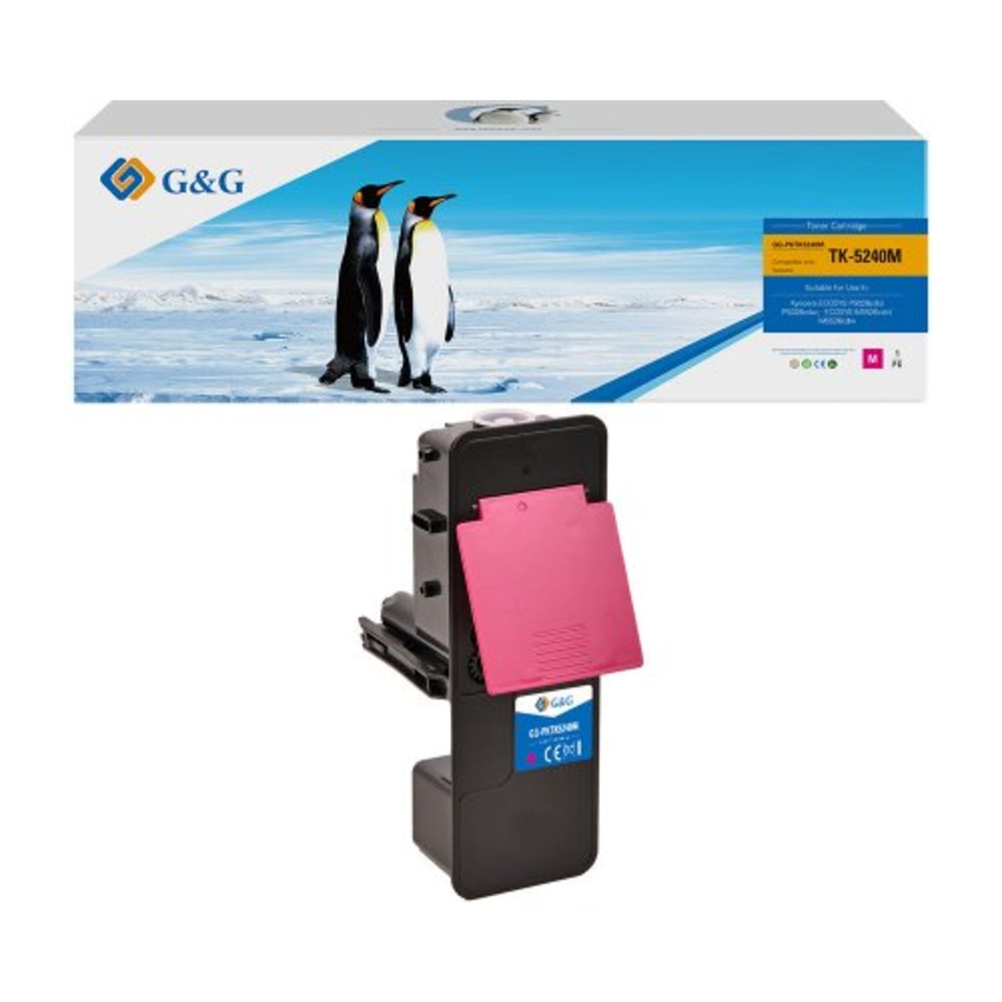 G&G Toner kein Originalzubehör Kompatibel mit: KYOCERA TK-5240M ca. 3.000 Seiten magenta