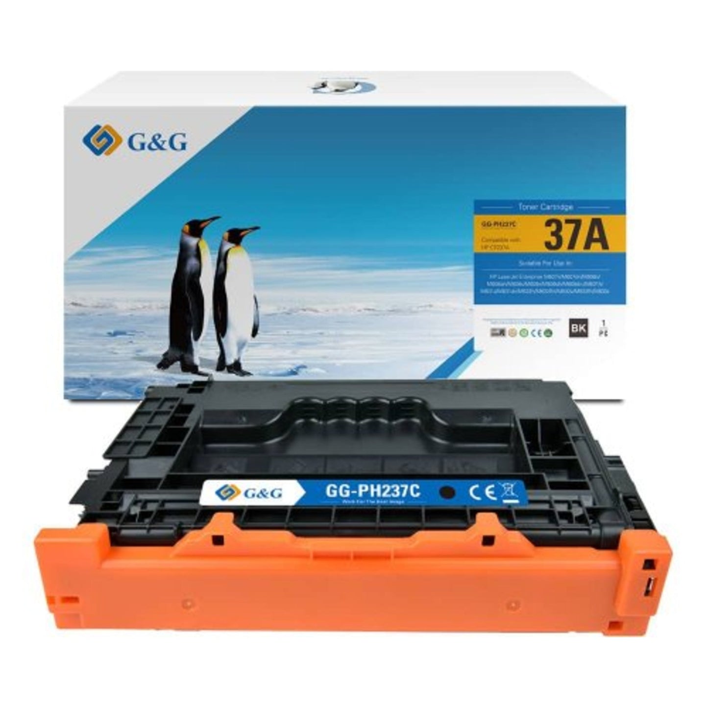 G&G Toner kein Originalzubehör Kompatibel mit: HP 37A 16036 ca. 11.000 Seiten schwarz