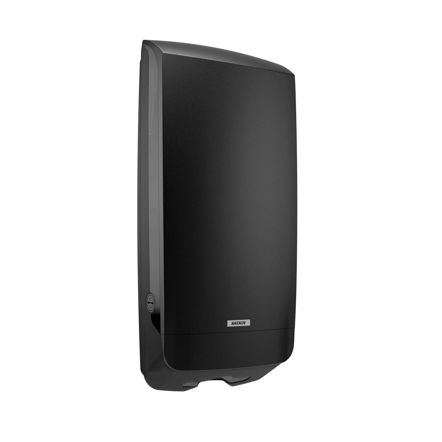 Katrin Handtuchspender XL Katrin Papierhandtücher Non Stop M 61570, 61587, 61617, 61624, Non Stop L 61549, 61556, 61563, 61594, 61600, 45570, 35588, 85040, 95193 33,8 x 73 x 14,6 cm (B x H x T) ABS Kunststoff/Polycarbonat/Polyoxymethylen schwarz