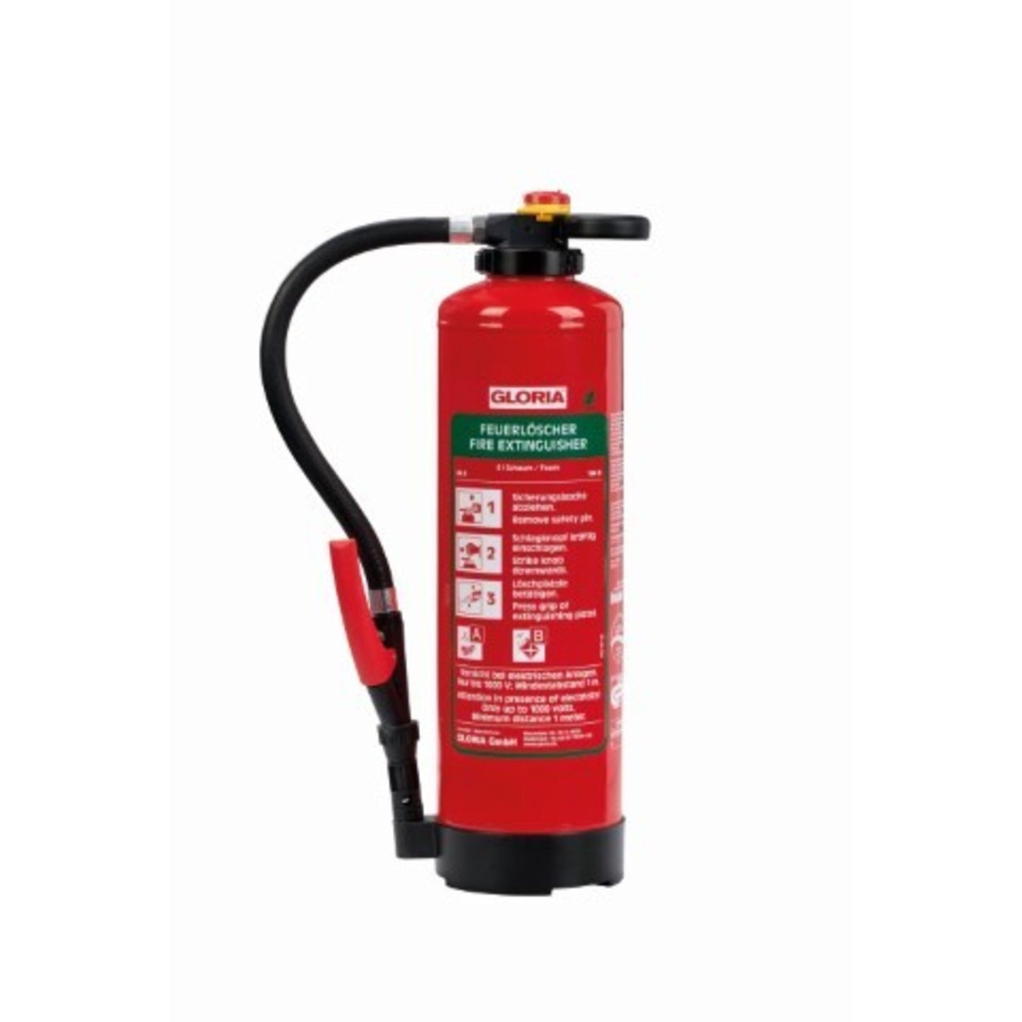 GLORIA Handfeuerlöscher SKA+ 6 PRO 34A, 144B 28 x 55 x 16,5 cm (B x H x T)