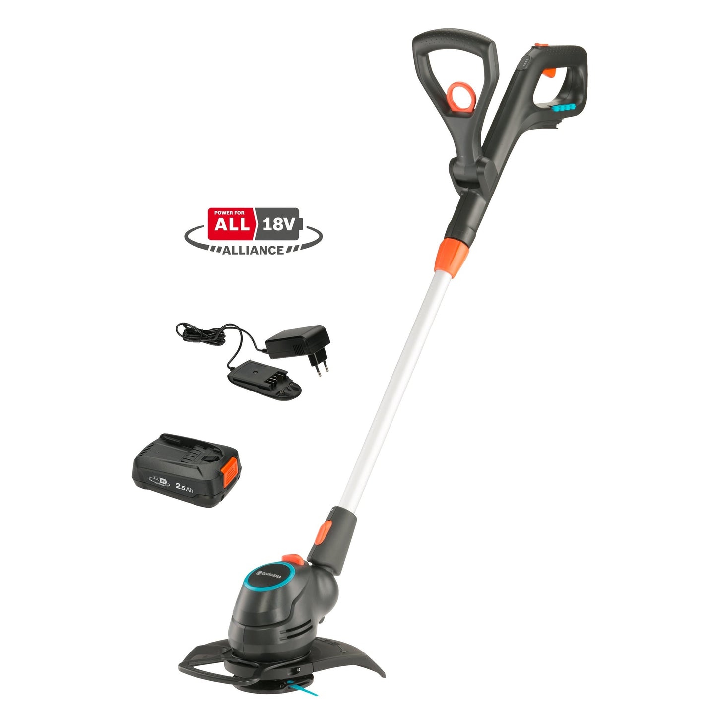 GARDENA Rasentrimmer ComfortCut Li-18/23 23cm 9.500 U/Min. Akku