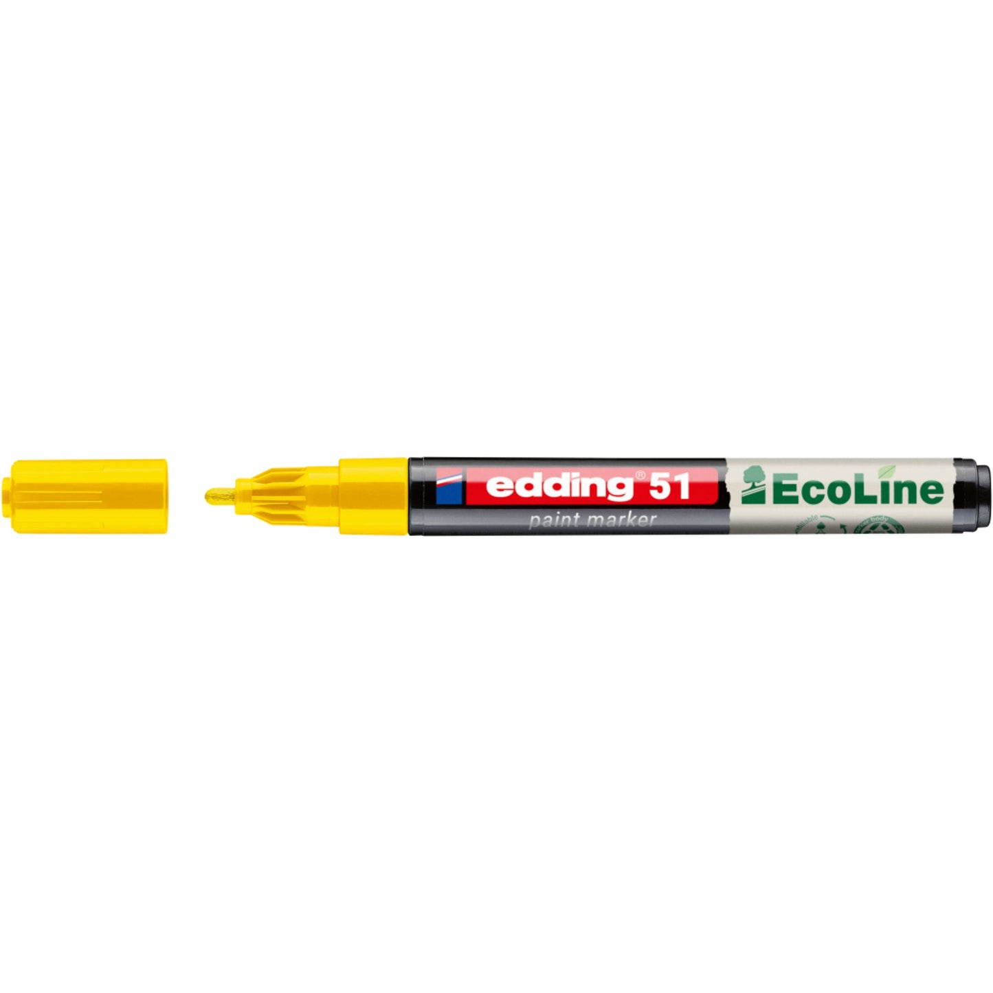 edding Lackmarker 51 EcoLine 1-2mm gelb