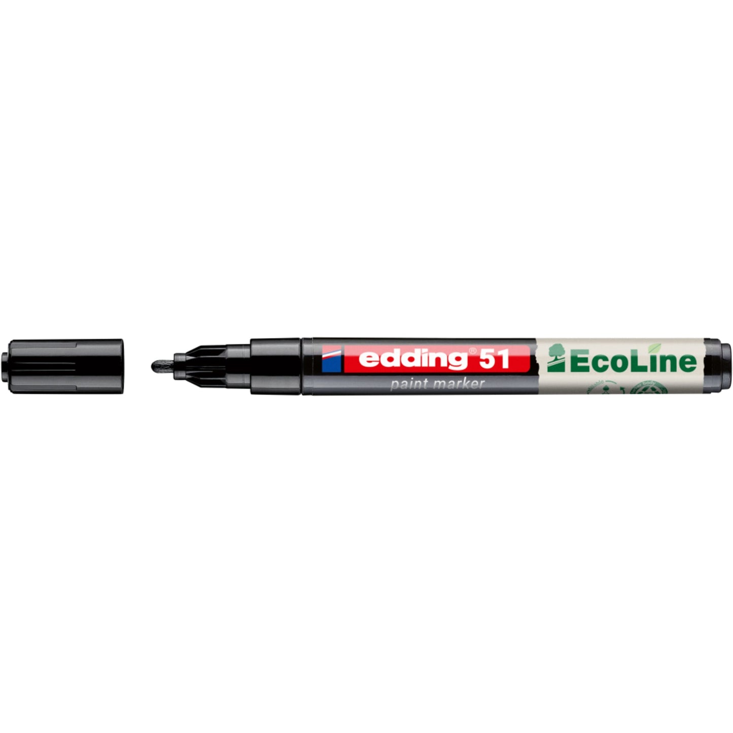 edding Lackmarker 51 EcoLine 1-2mm schwarz