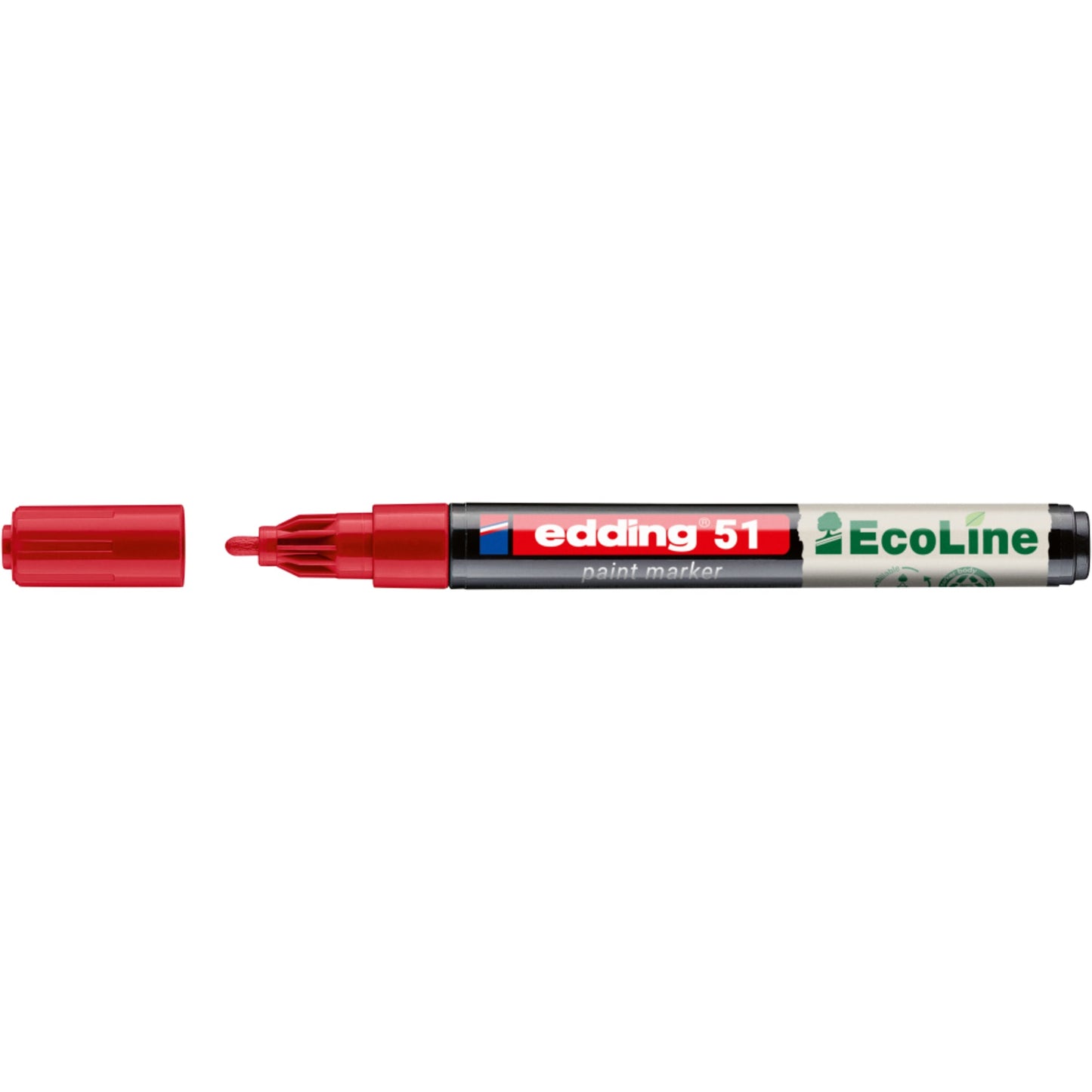 edding Lackmarker 51 EcoLine 1-2mm rot