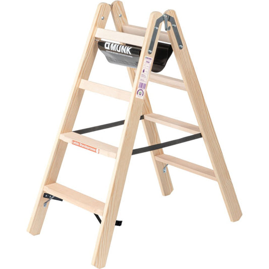 MUNK Stehleiter 2,48m Holz