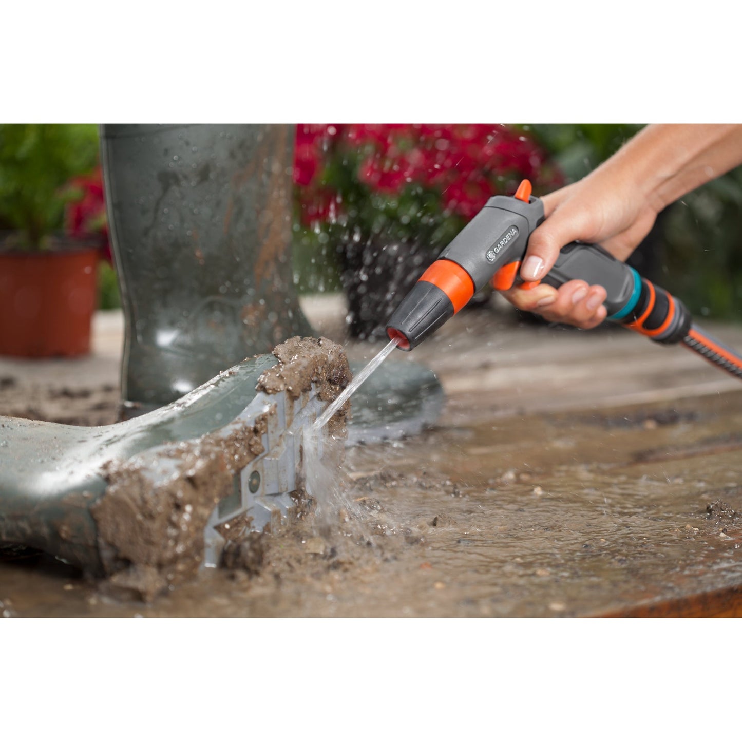 GARDENA Gartenbrause Comfort Reinigungsspritze 19,4 x 15,9 x 3,9 cm (B x H x T)