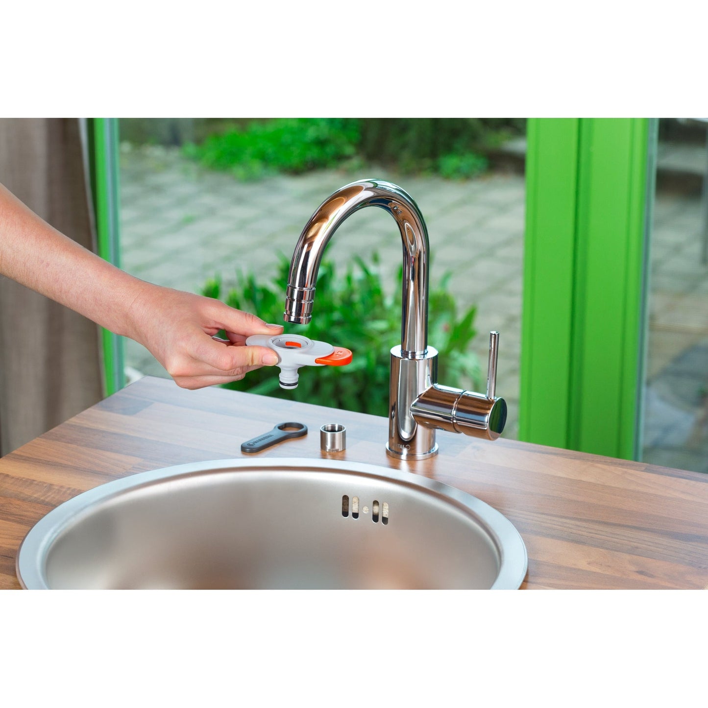 GARDENA Zubehör Wasserschlauch Hahnverbinder