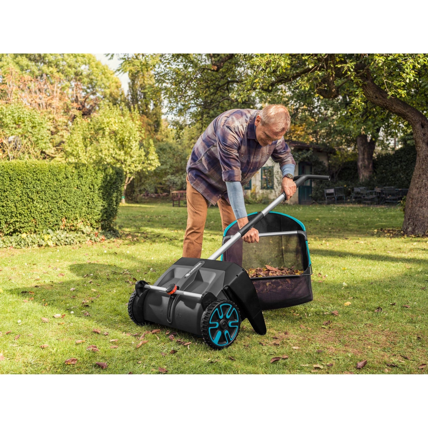 GARDENA Laub- und Rasensammler 66 x 76 x 158 cm (B x H x T) 8,19kg