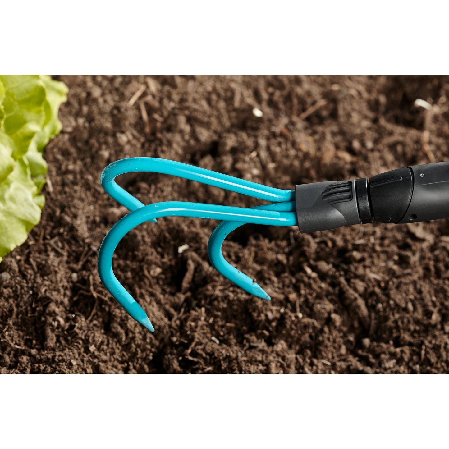 GARDENA Handgrubber combisystem 9cm Zubehör erforderlich erforderliches Zubehör: GARDENA Teleskopstiel Combisystem 03719-20 Edelstahl