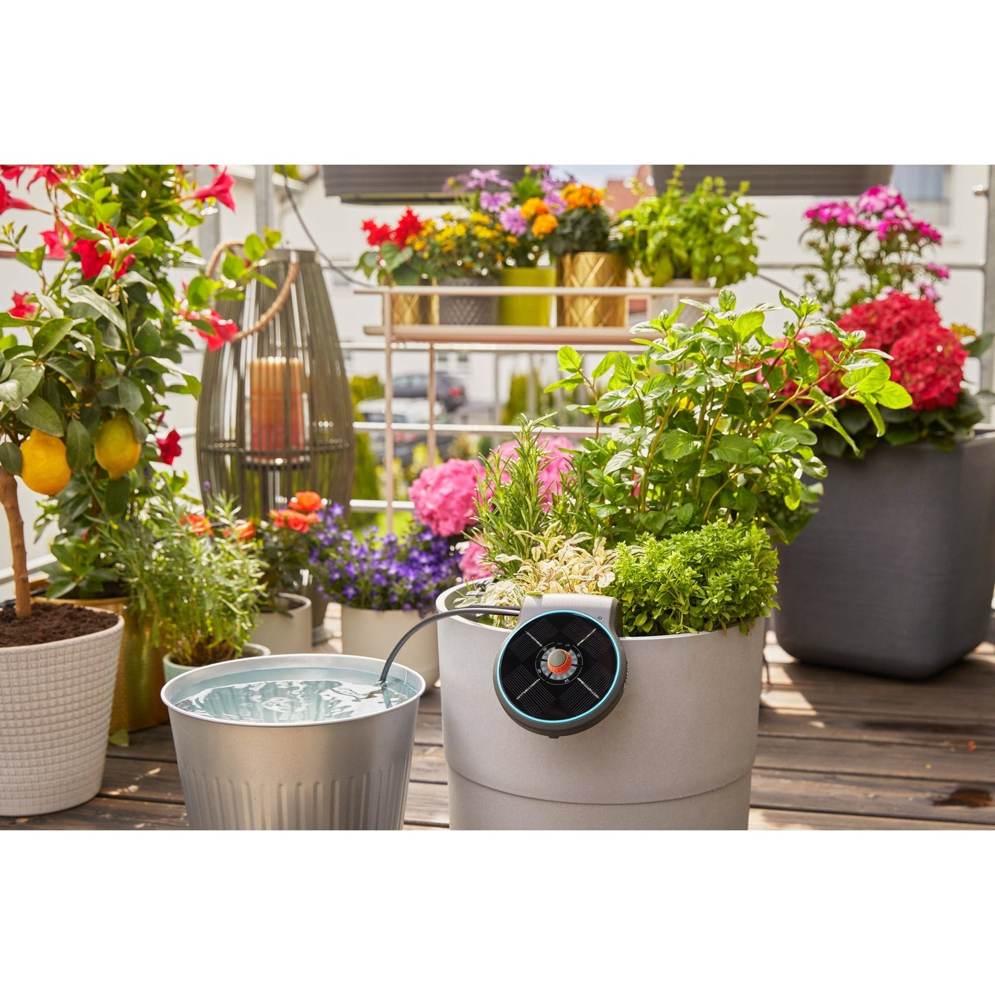 GARDENA Bewässerungssystem AquaBloom 0,5l/h 57 Teile