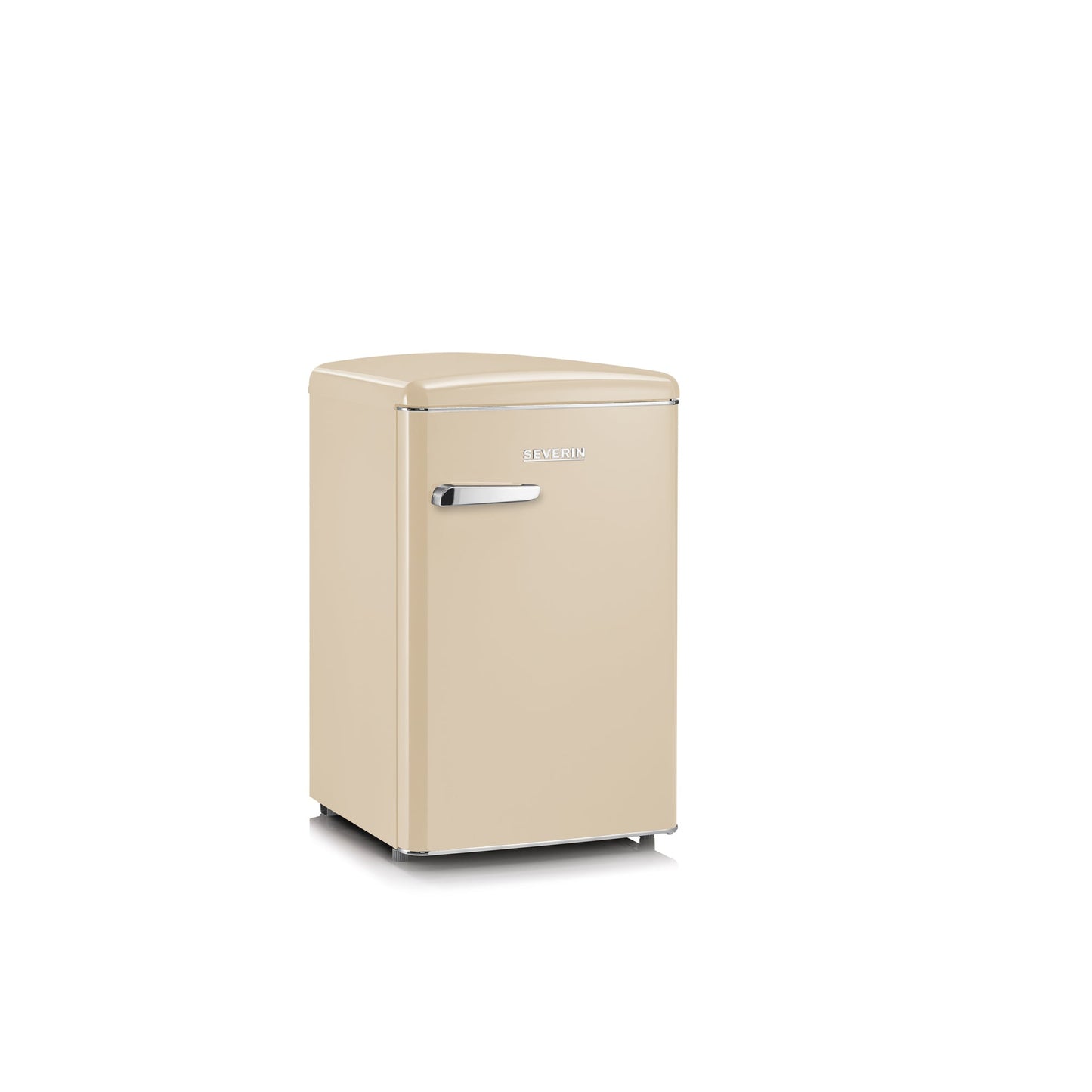 SEVERIN Kühlschrank Retro 55 x 89,5 x 61,5 cm (B x H x T) D 110 kWh/Jahr 95l creme