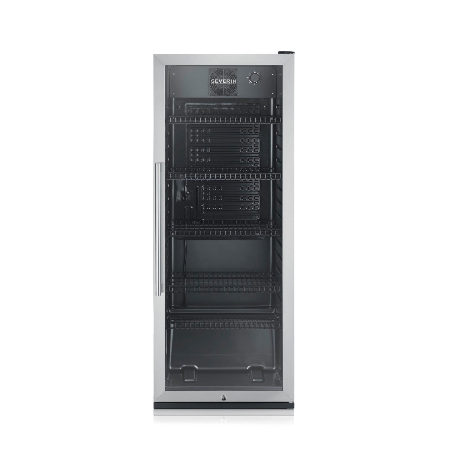 SEVERIN Kühlschrank 54,5 x 141 x 54 cm (B x H x T) C 449 kWh/Jahr 237l schwarz