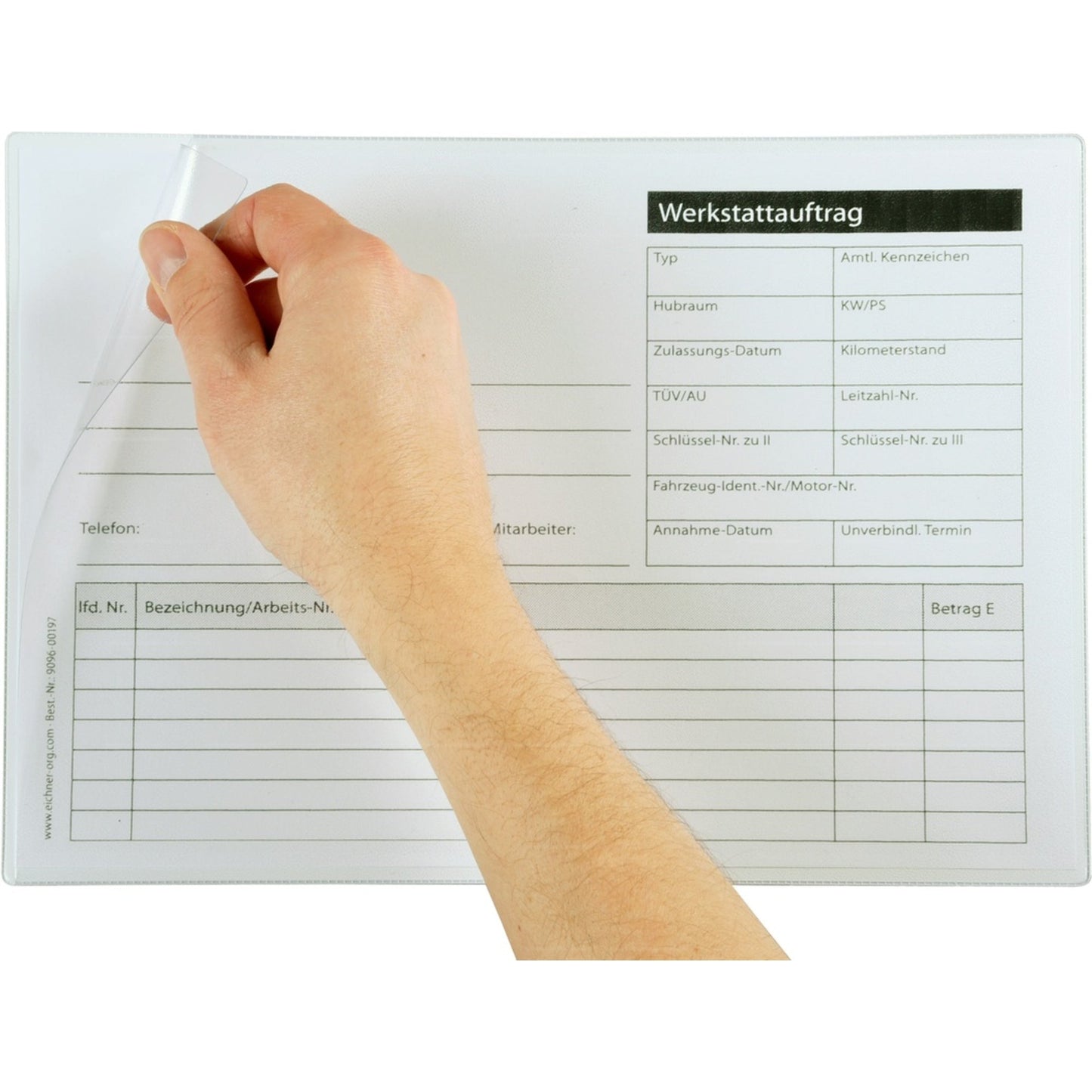 EICHNER Sichttasche DIN A4 quer Folie transparent 5 St./Pack.