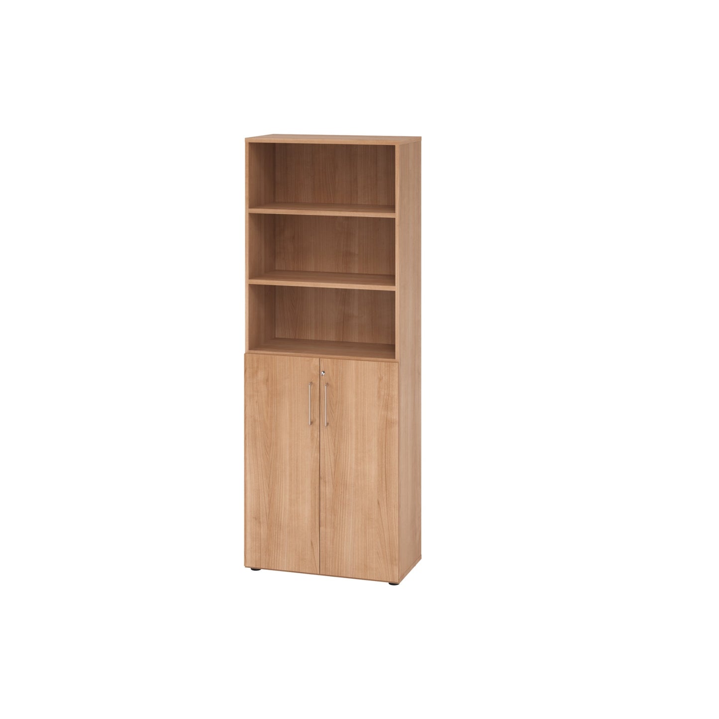 Hammerbacher Regalschrank V9 Advanced 800 x 2.156 x 417 mm (B x H x T) Flügeltür ohne Rollen Spanplatten, folienummantelt