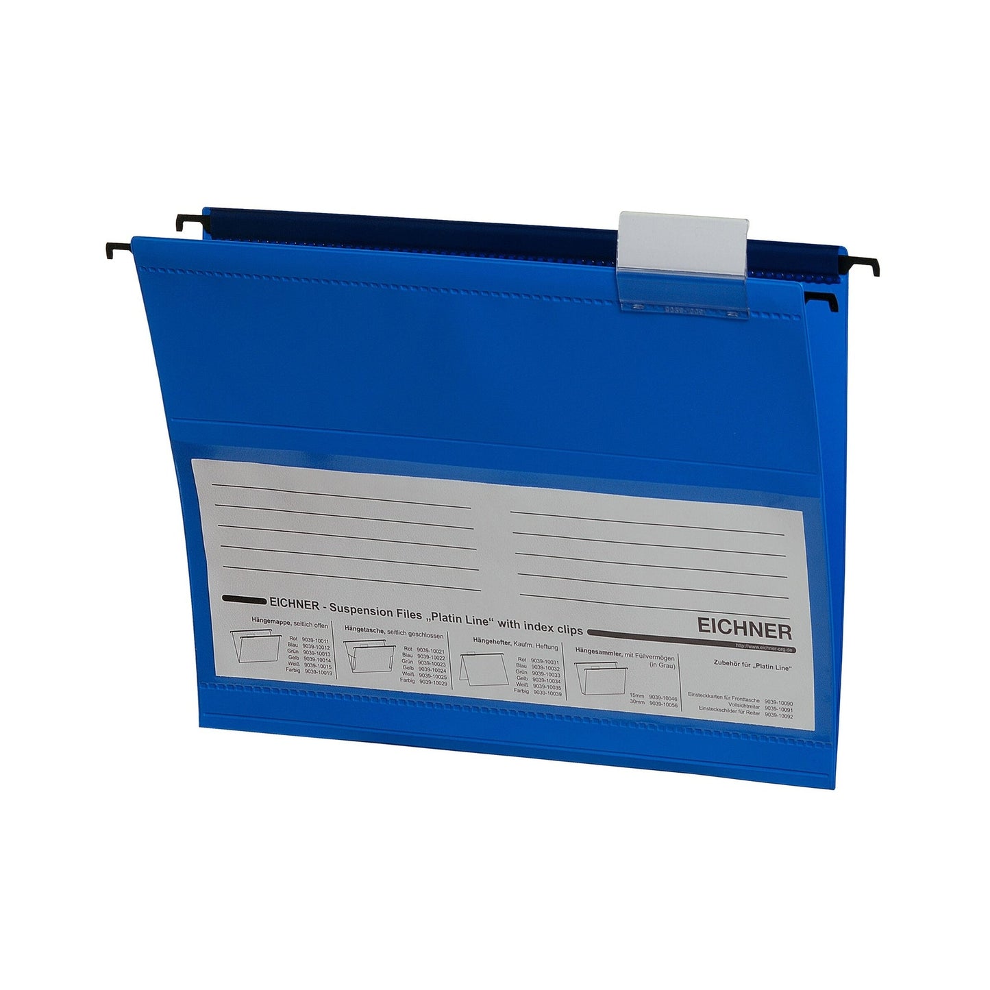 EICHNER Hängemappe Platin Line DIN A4 PVC blau 10 St./Pack.