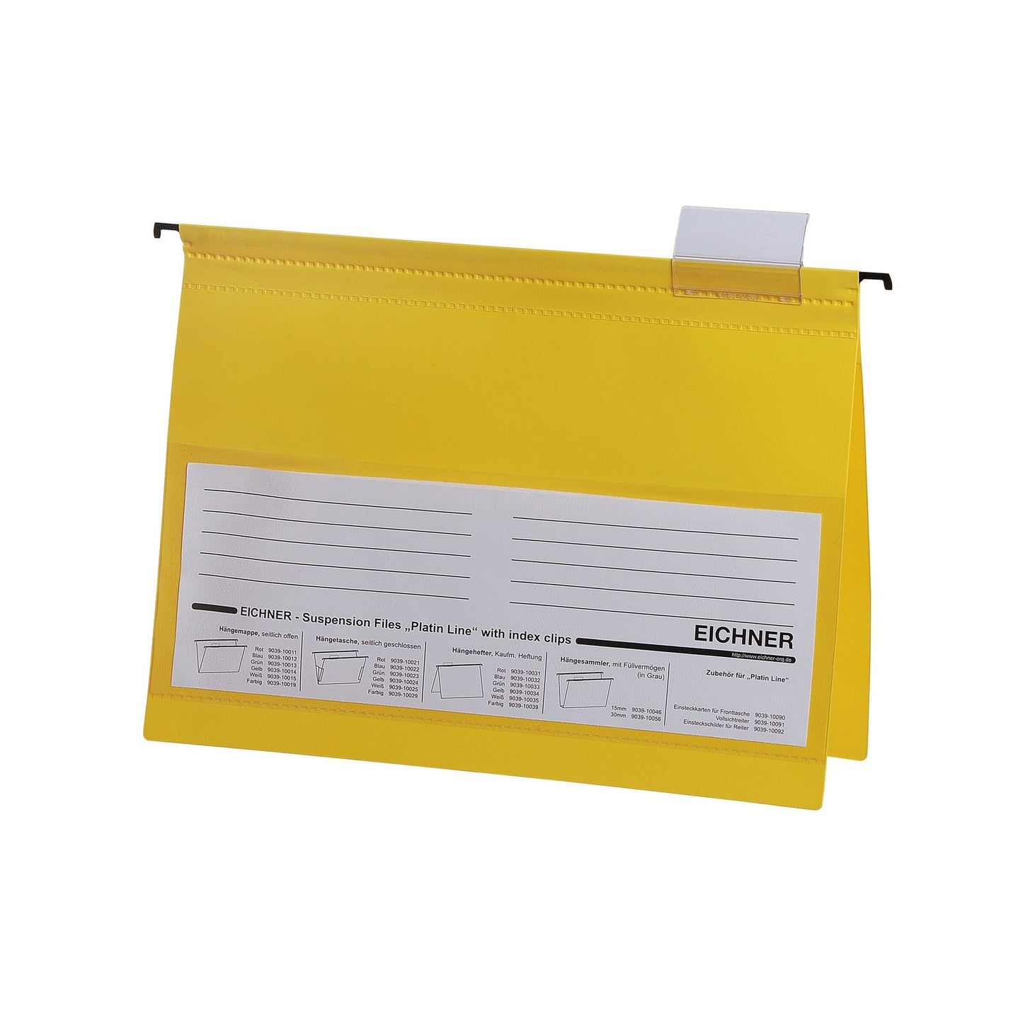 EICHNER Hängehefter Platin Line DIN A4 PVC gelb 10 St./Pack.