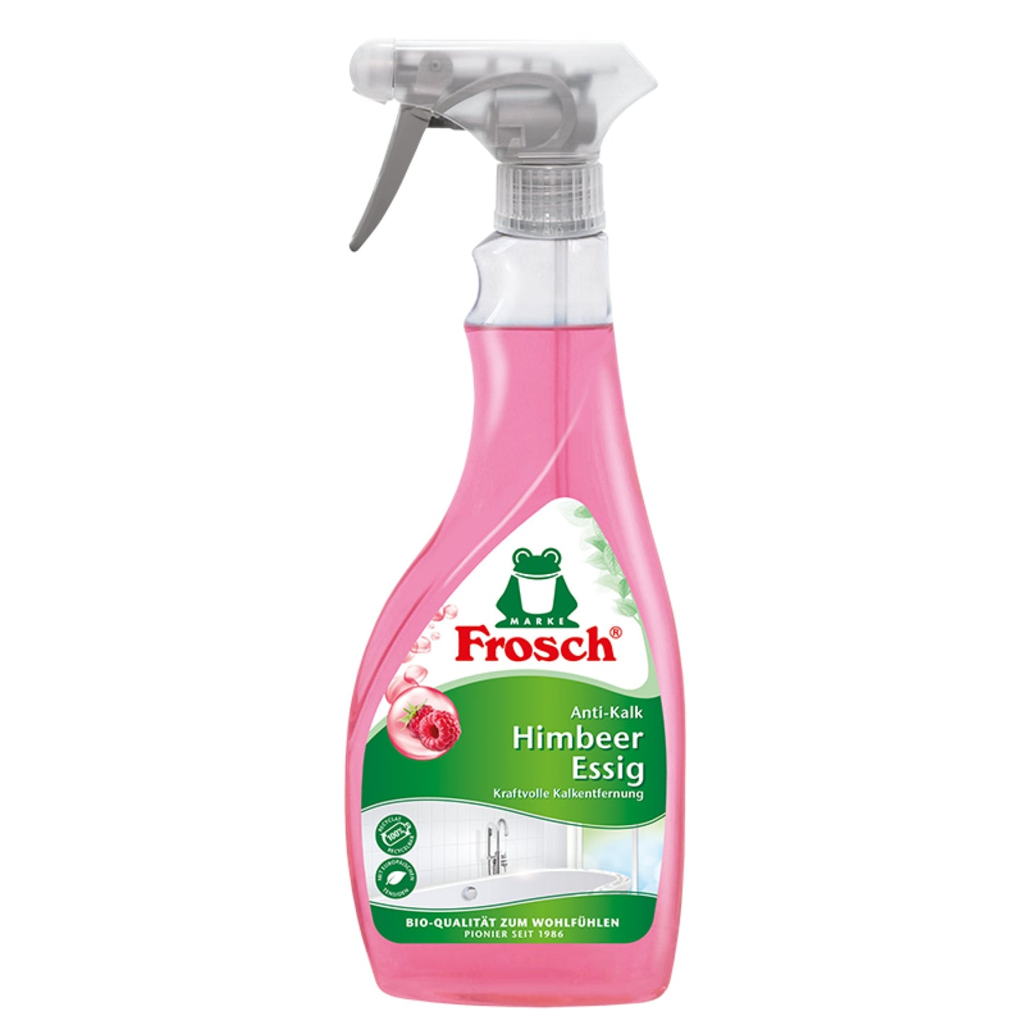 Frosch Essigreiniger Antikalk Himbeere Sprühflasche 0,5l