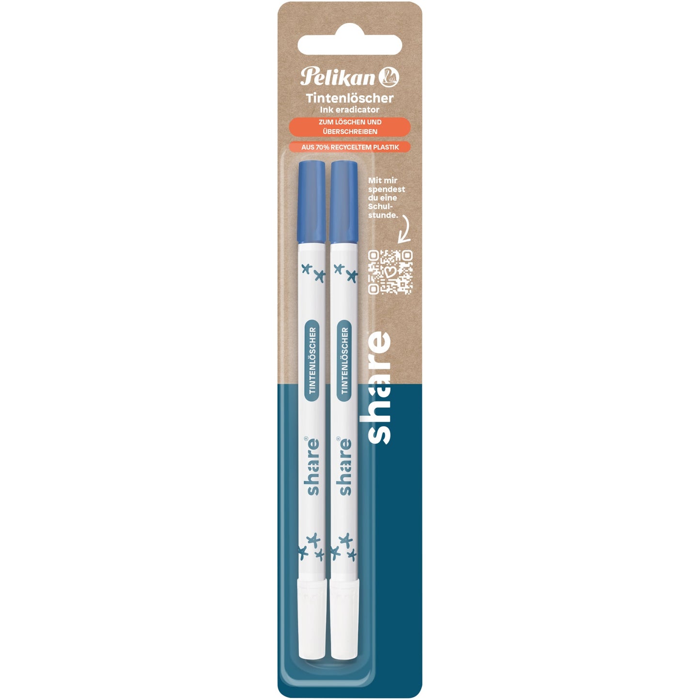 share Tintenlöscher made by Pelikan blau 2 St./Pack.