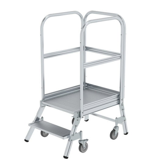 MUNK Podestleiter 2,48m Aluminium