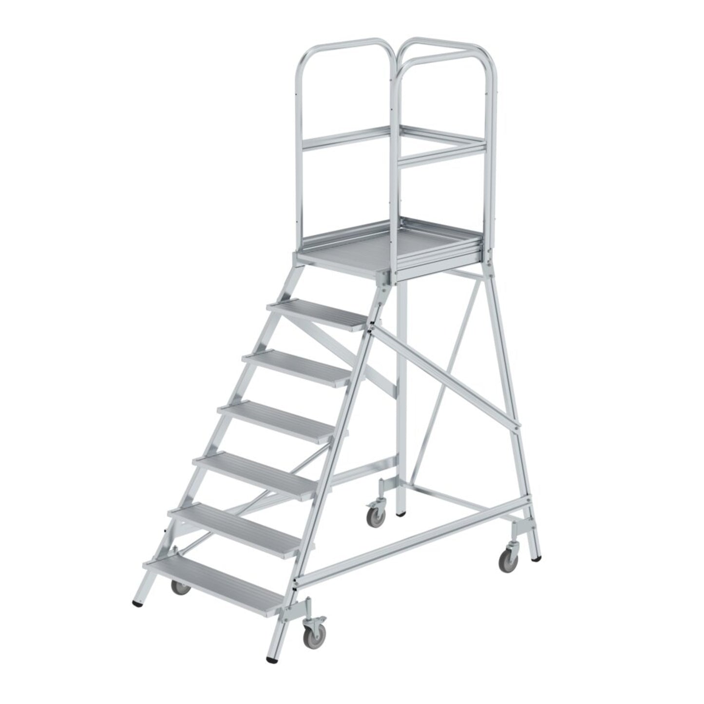 MUNK Podestleiter 3,7m Aluminium