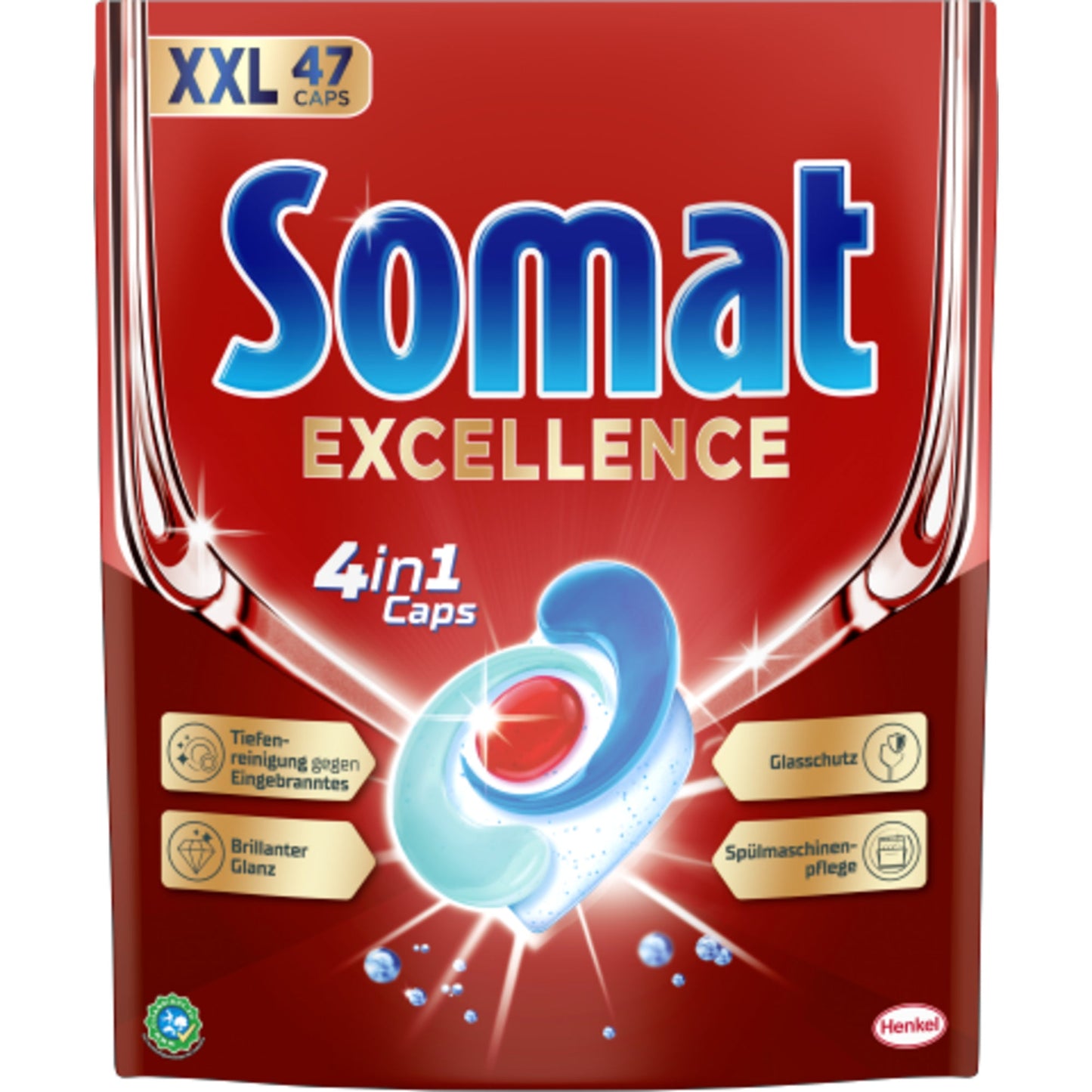 Somat Spülmaschinentabs Excellence 4 in 1 Citrus 47 St./Pack.