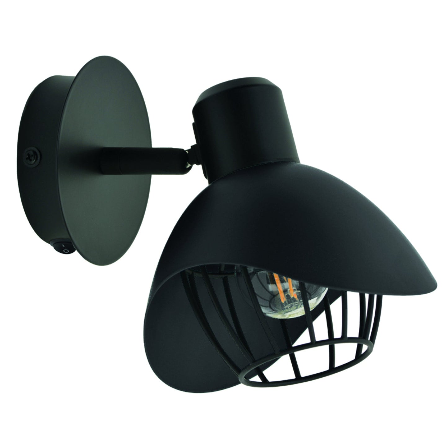 Paperflow Wandleuchte Paros schwarz