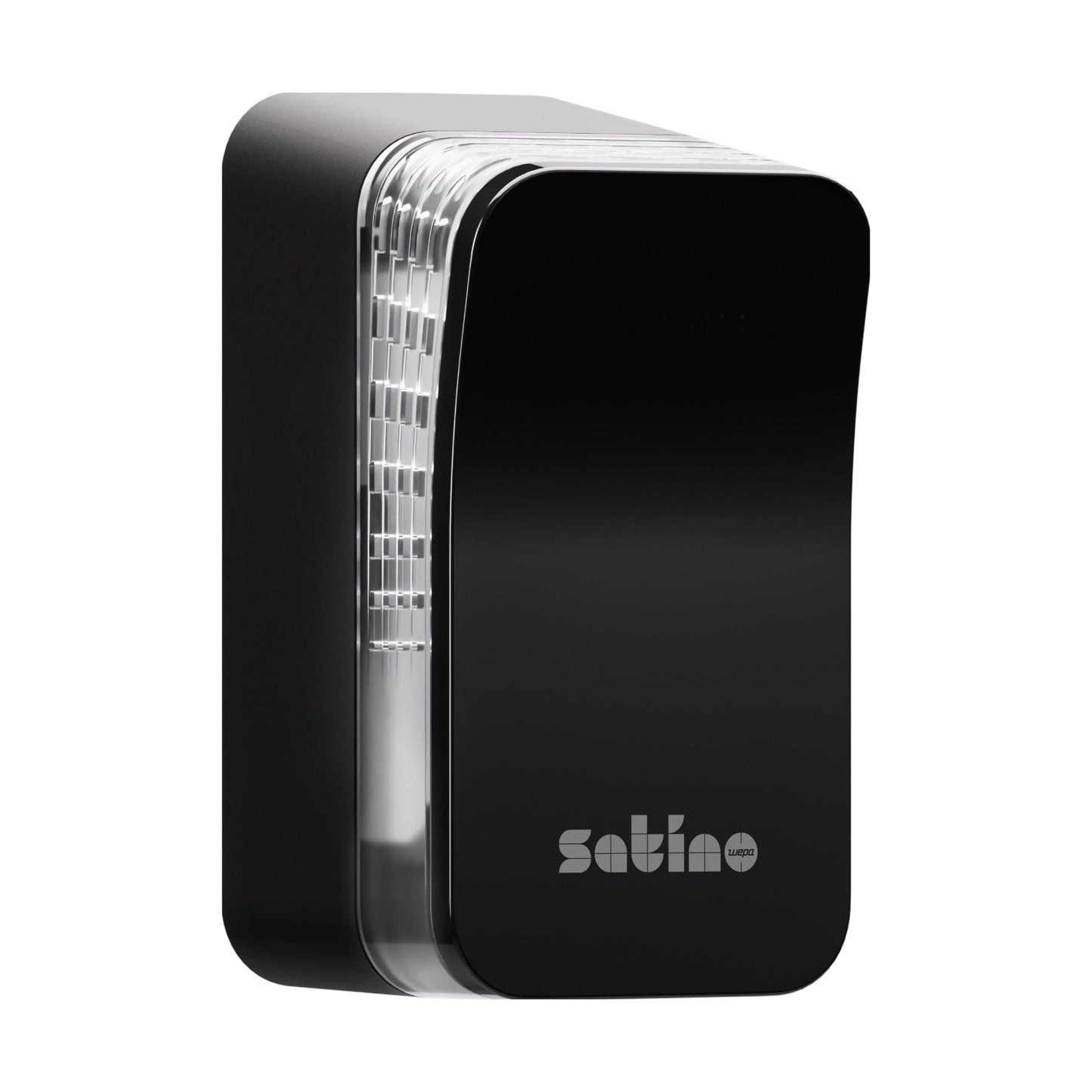 Satino by WEPA Lufterfrischer Eco nicht gefüllt Satino Lufterfrischer Duftfüllung 331610, 332090, 332110 9,9 x 17,5 x 9,1 cm (B x H x T) ABS Kunststoff, 100 % recycelt schwarz