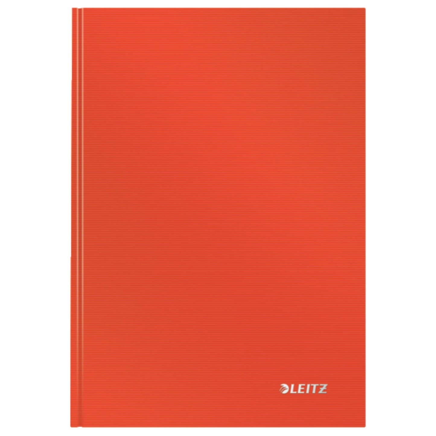 Leitz Notizbuch Solid DIN A5 kariert hellrot 80 Bl.