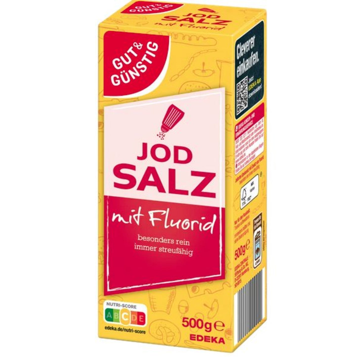 GUT & GÜNSTIG Salz 500 g/Pack.