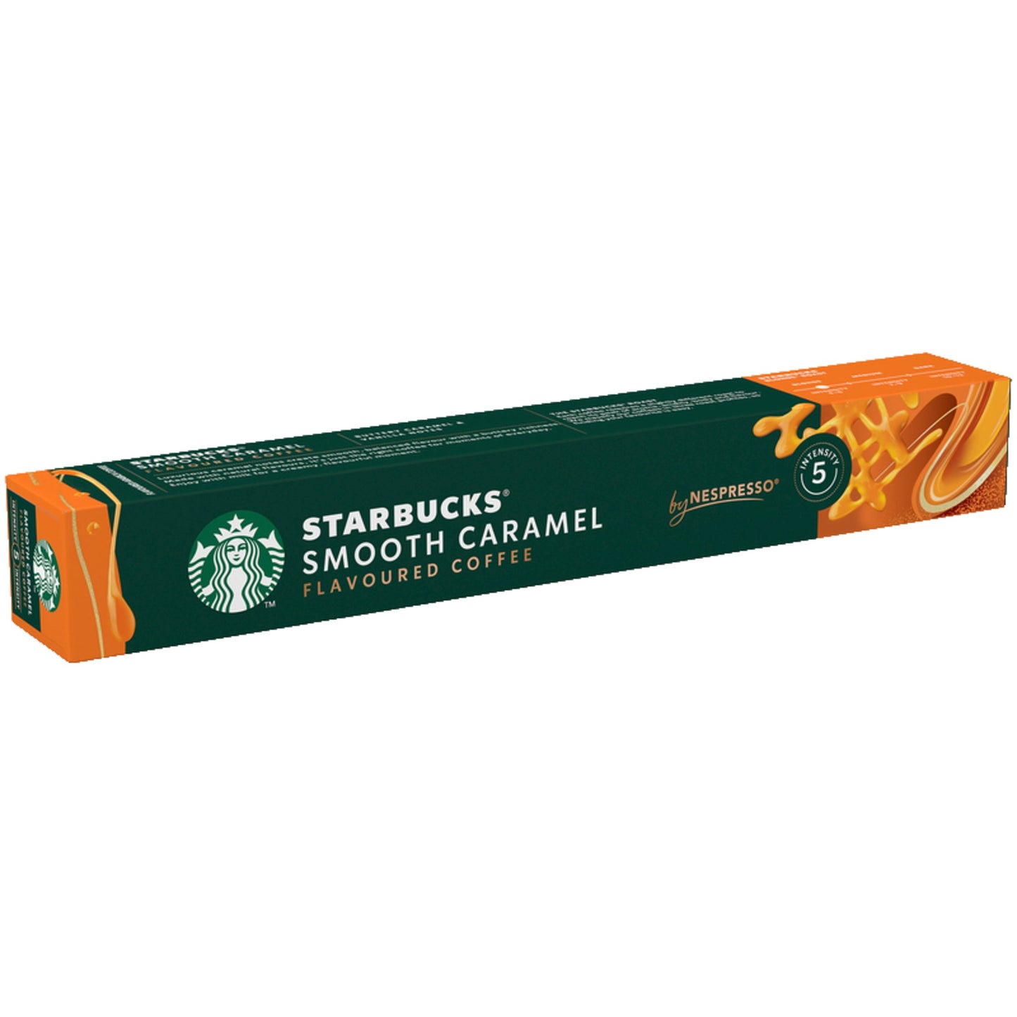 Starbucks Kaffeekapsel Nespresso® Maschine Smooth Caramel Intensität: 5 10 x 5,1 g/Pack.