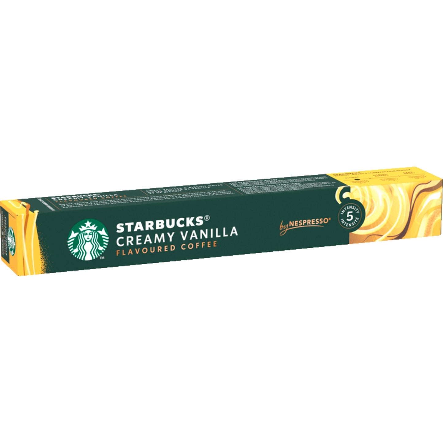Starbucks Kaffeekapsel Nespresso® Maschine Creamy Vanilla Intensität: 5 10 x 5,1 g/Pack.