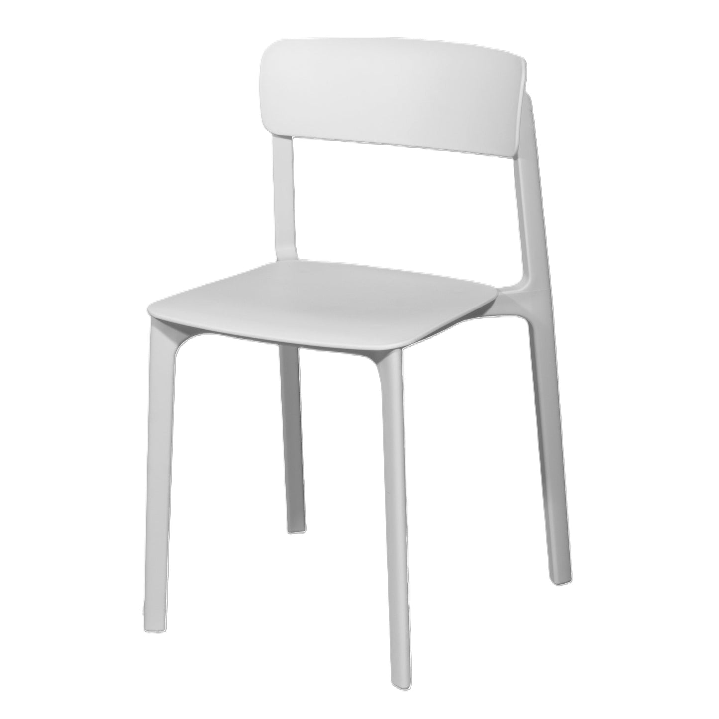 Paperflow Gartenstuhl Otho 48 x 79 x 47 cm (B x H x T) Polypropylen weiß 2 St./Pack.