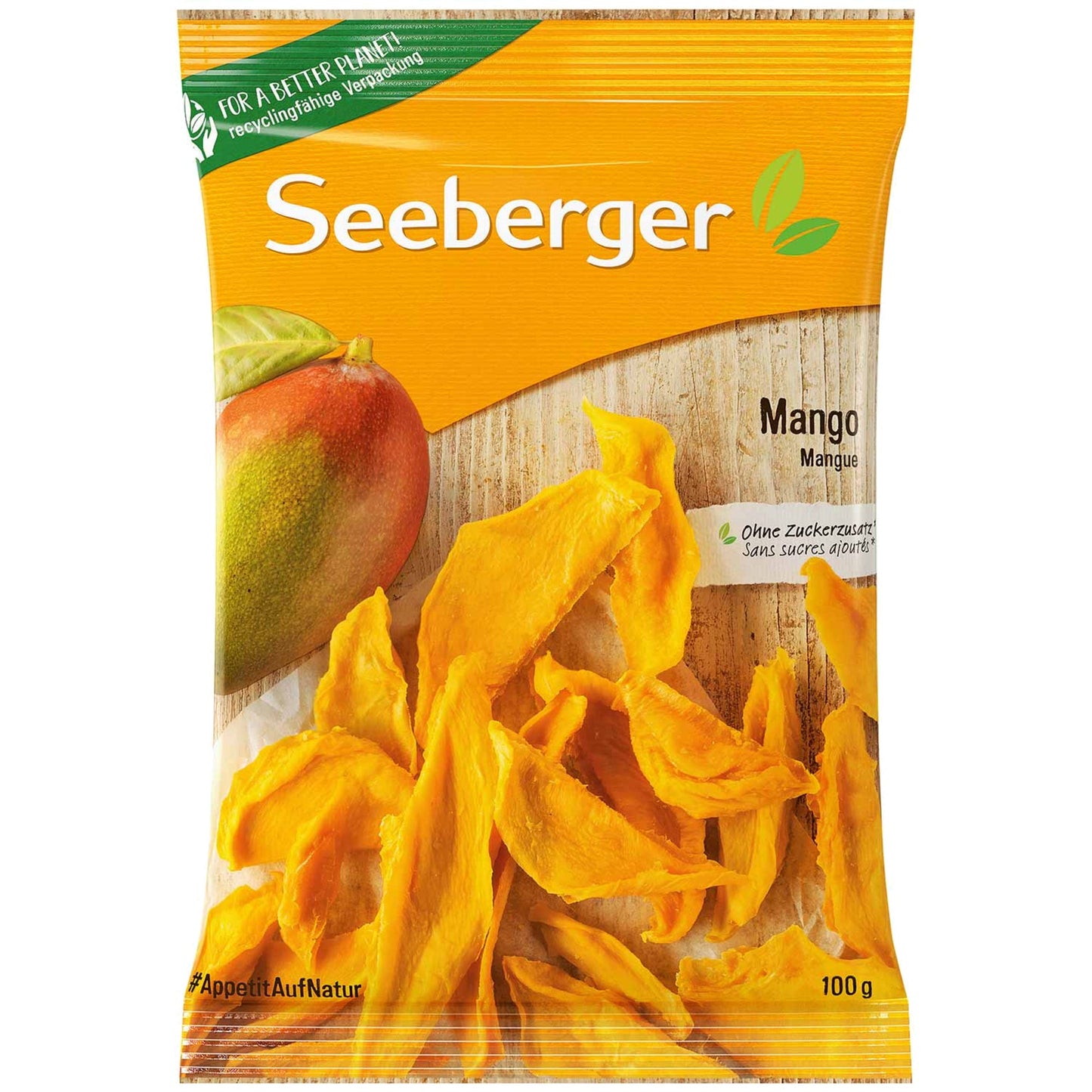 SEEBERGER Trockenobst Mango 100 g/Pack.
