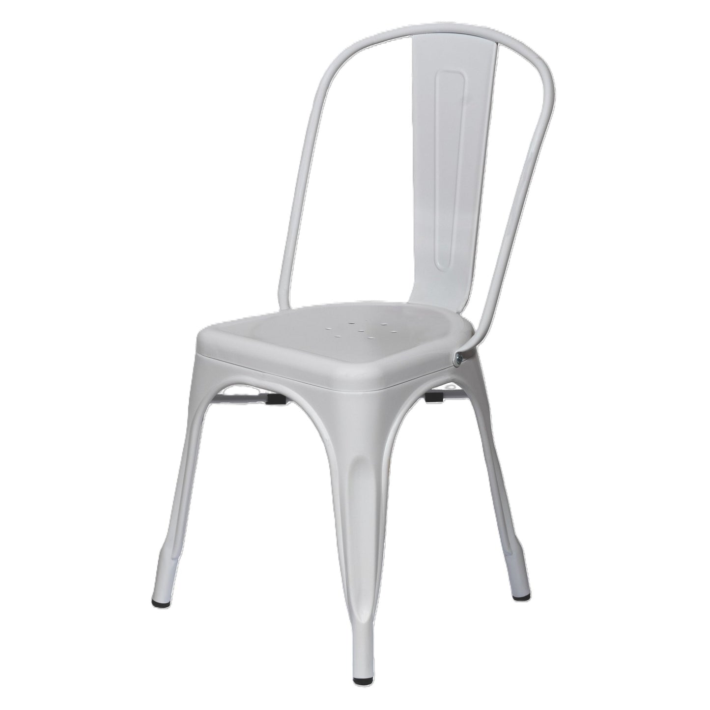 Paperflow Gartenstuhl Urban 45 x 86,5 x 52 cm (B x H x T) Stahl, verzinkt weiß matt 2 St./Pack.