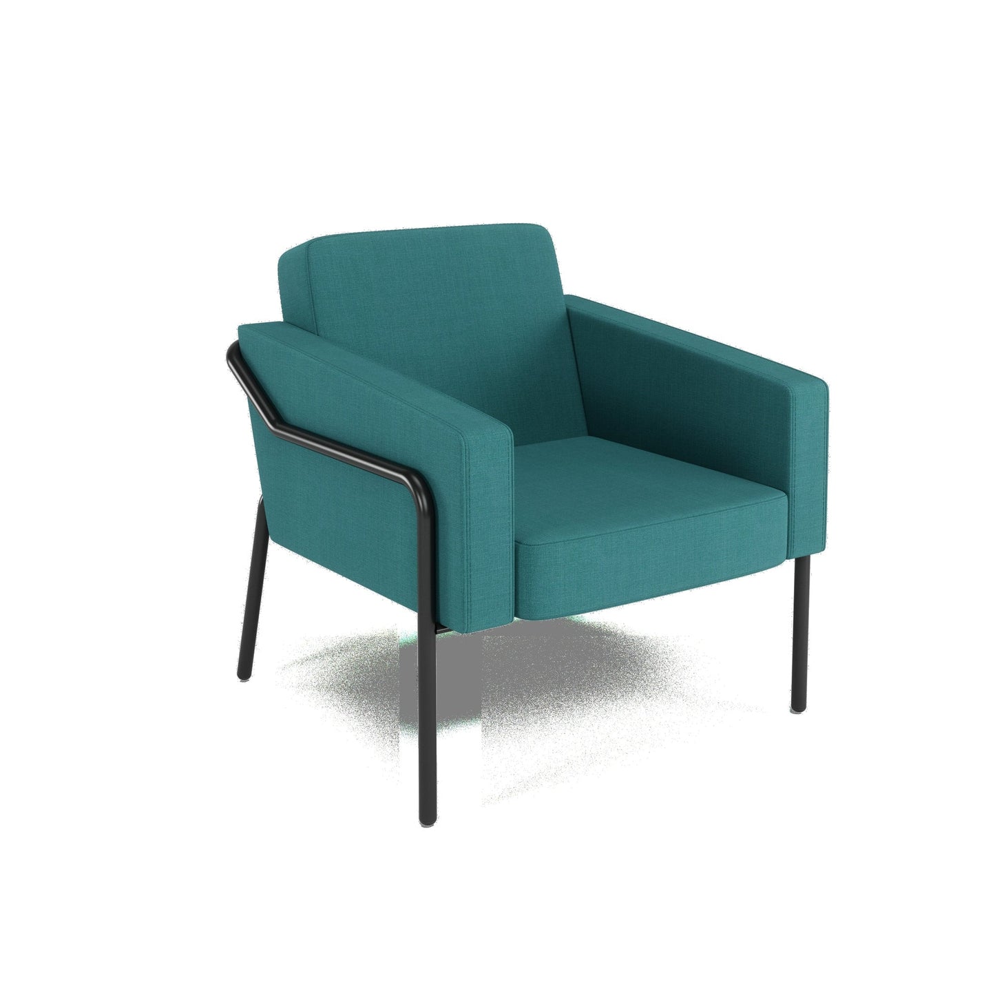 Paperflow Sessel Medso Klassik Größe: L 75 x 73,6 x 74,3 cm (B x H x T) blau