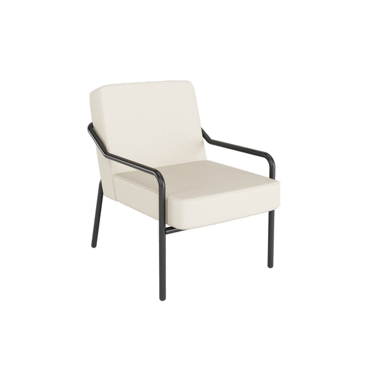 Paperflow Sessel Medso Klassik Größe: M 75 x 73,6 x 74,3 cm (B x H x T) creme