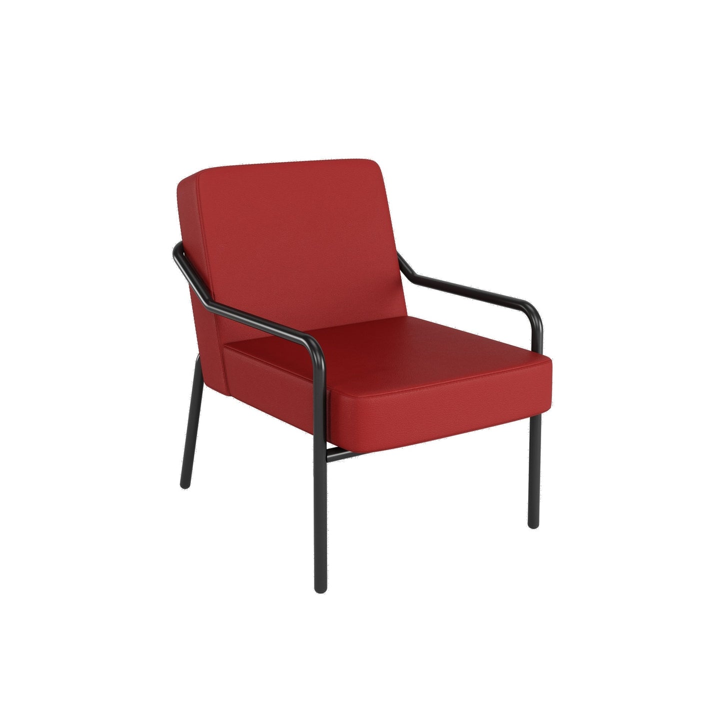 Paperflow Sessel Medso Klassik Größe: M 75 x 73,6 x 74,3 cm (B x H x T) rot