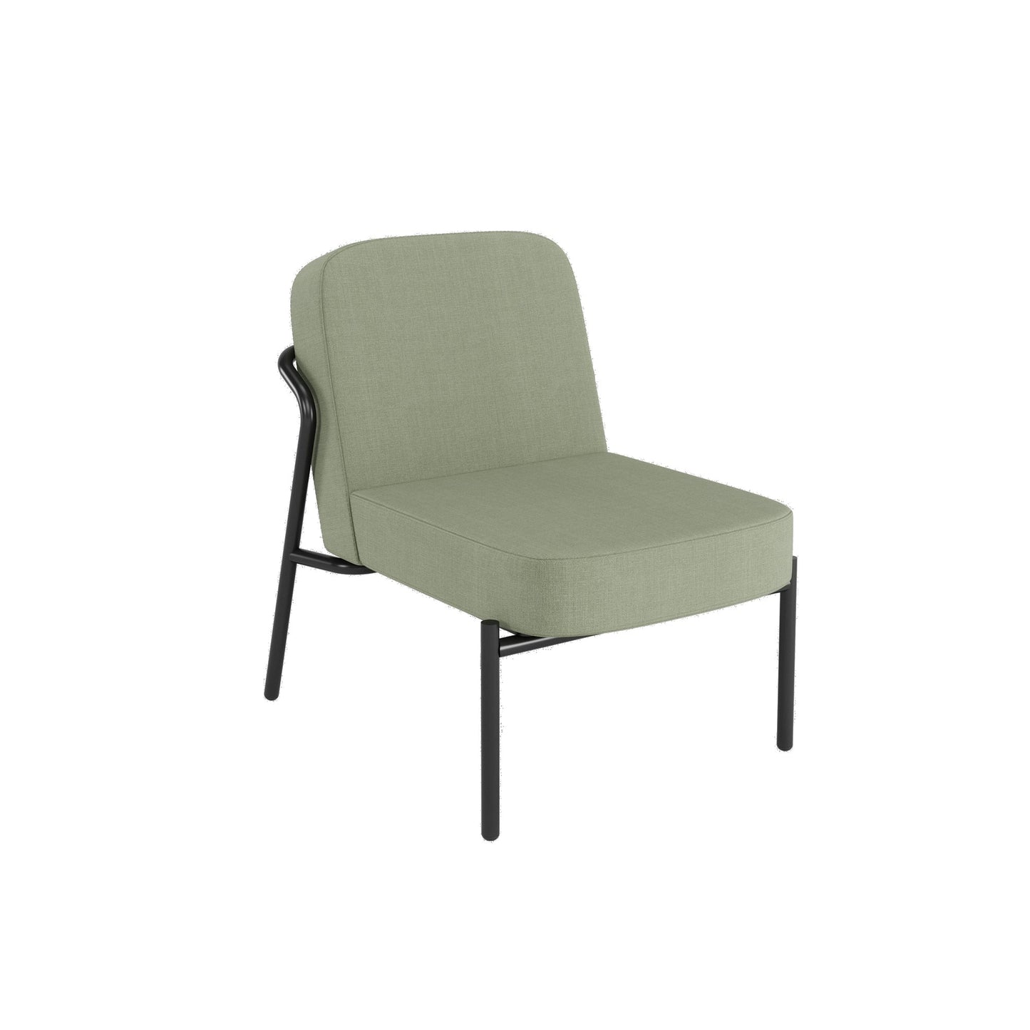 Paperflow Sessel Medso Rund Größe: S 75 x 73,6 x 74,3 cm (B x H x T) grün