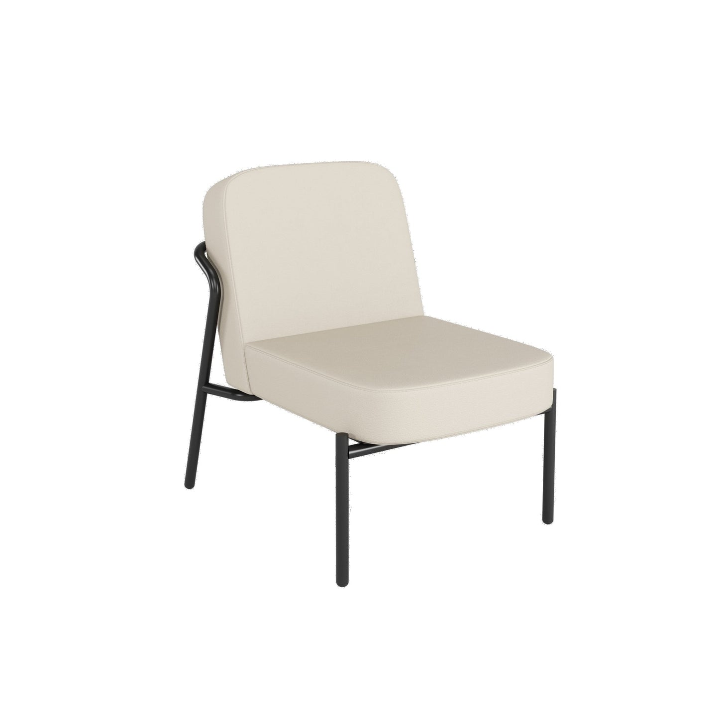 Paperflow Sessel Medso Rund Größe: S 75 x 73,6 x 74,3 cm (B x H x T) creme